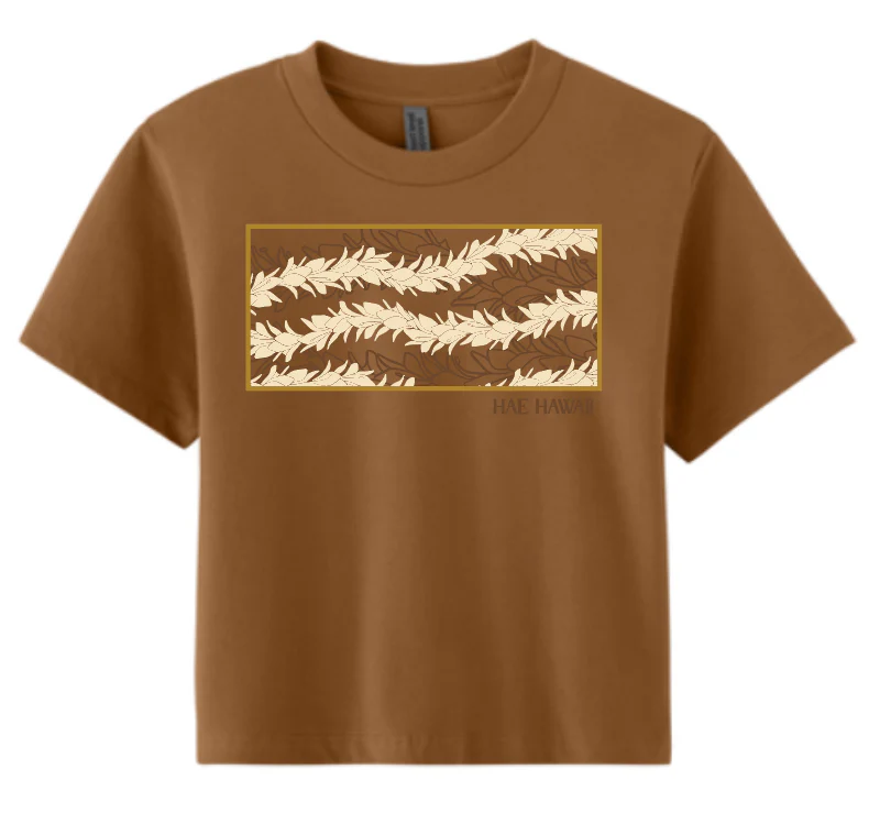 Awapuhi Crop Tee Clay - Image 2