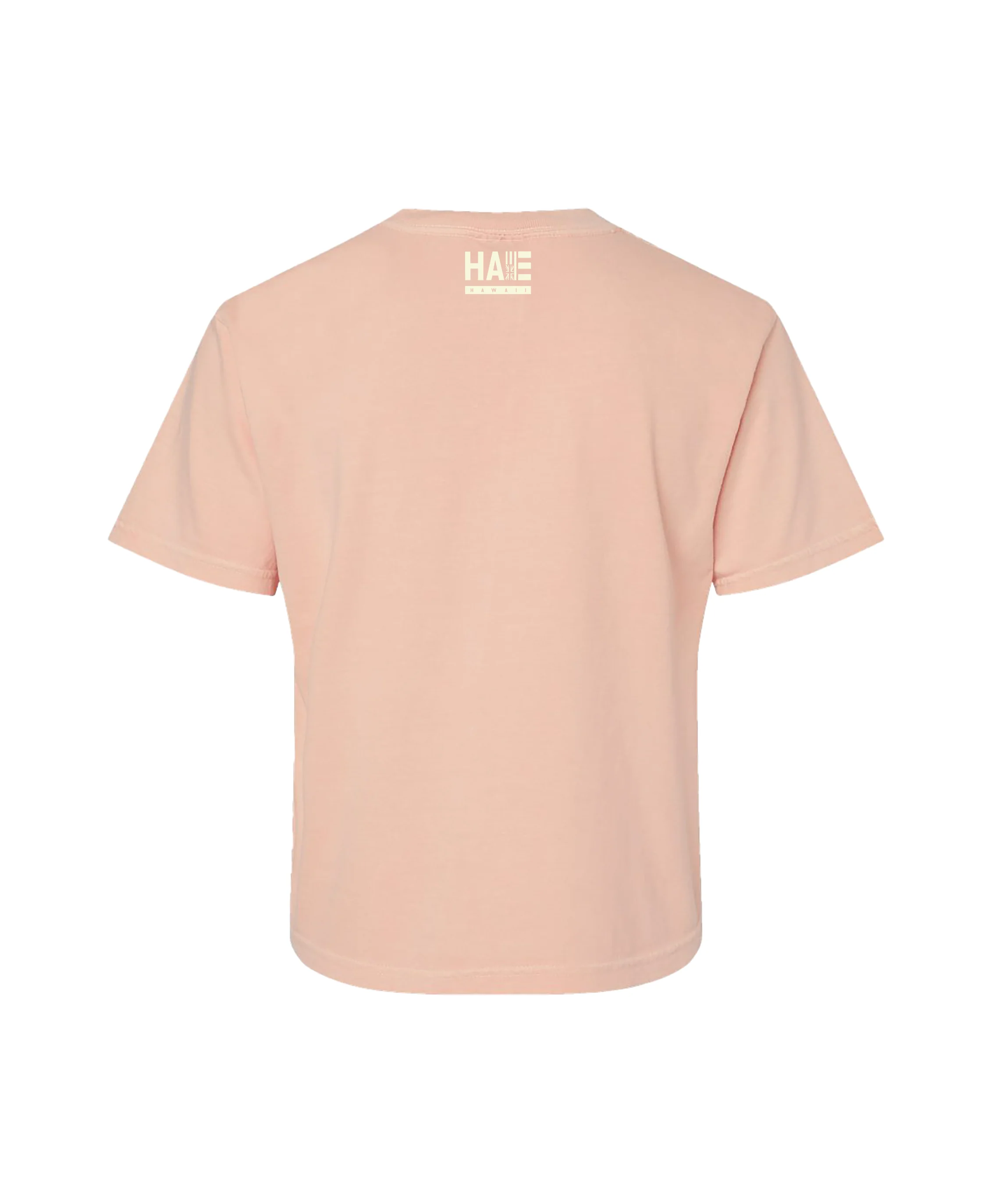 HH Aloha Women's Boxy Tshirt Peach - Image 6