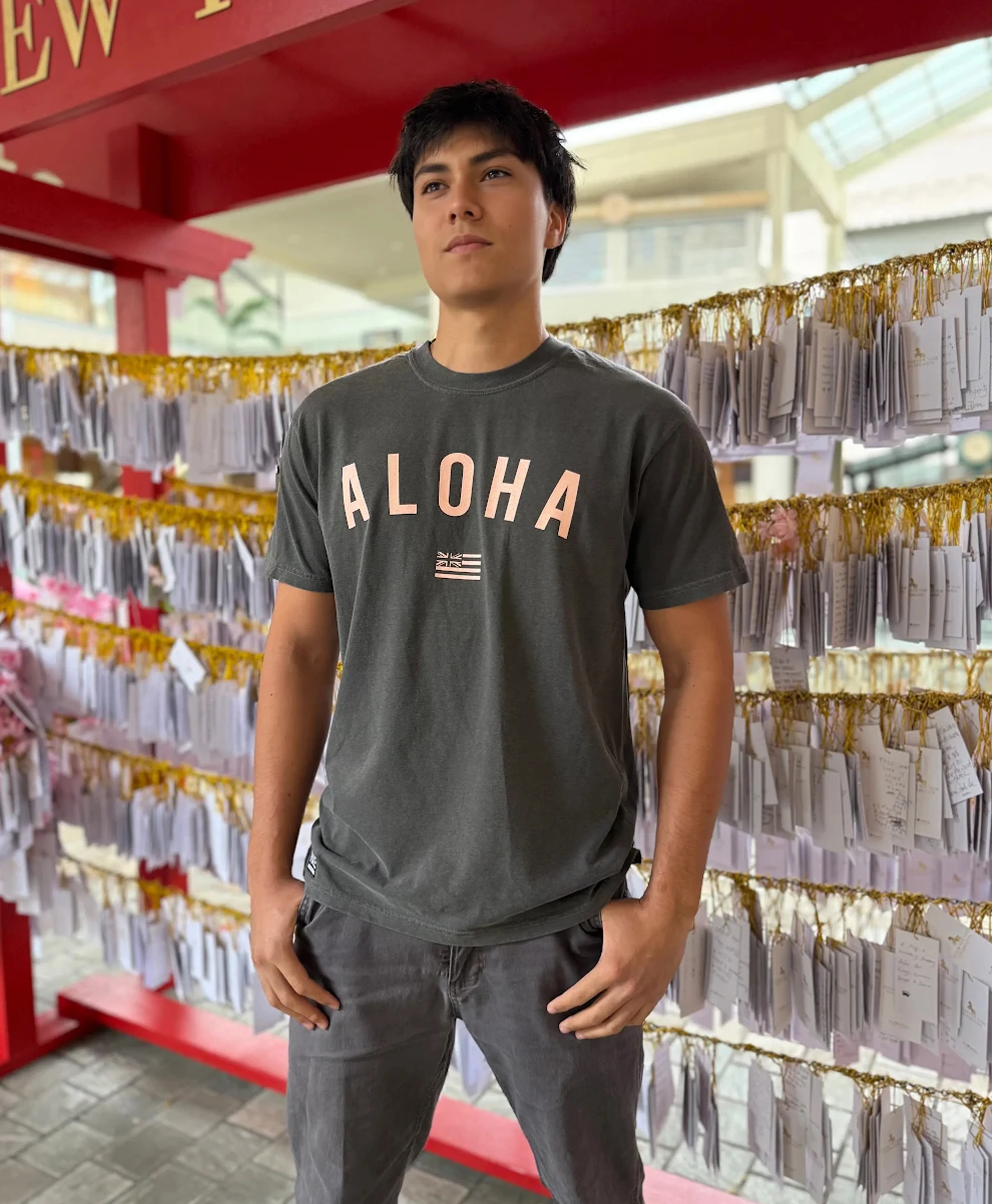 HH ALOHA T-Shirt Pepper Gray