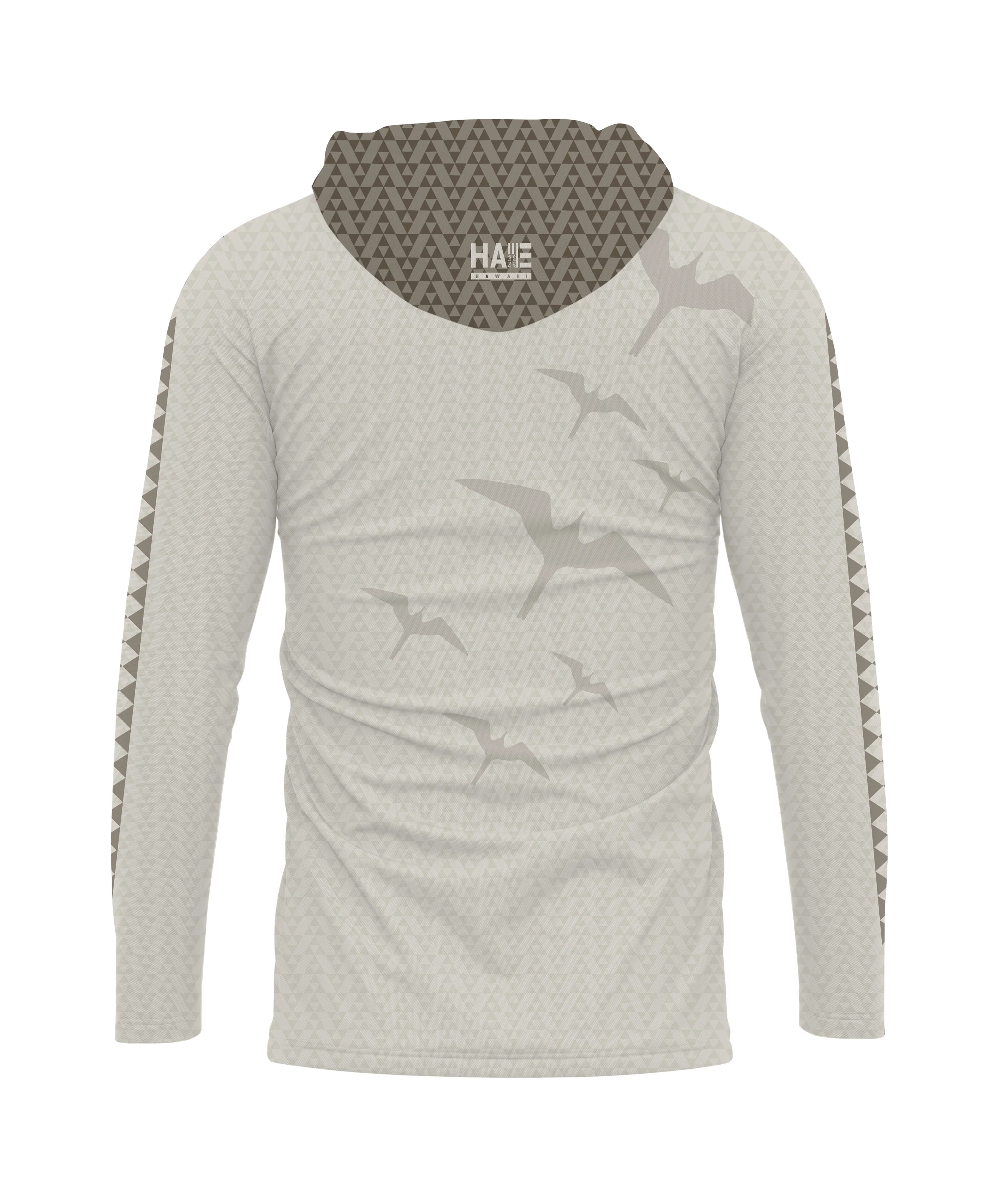 'Iwa Triangles Hooded Long Sleeve Drifit Sandy - Image 2