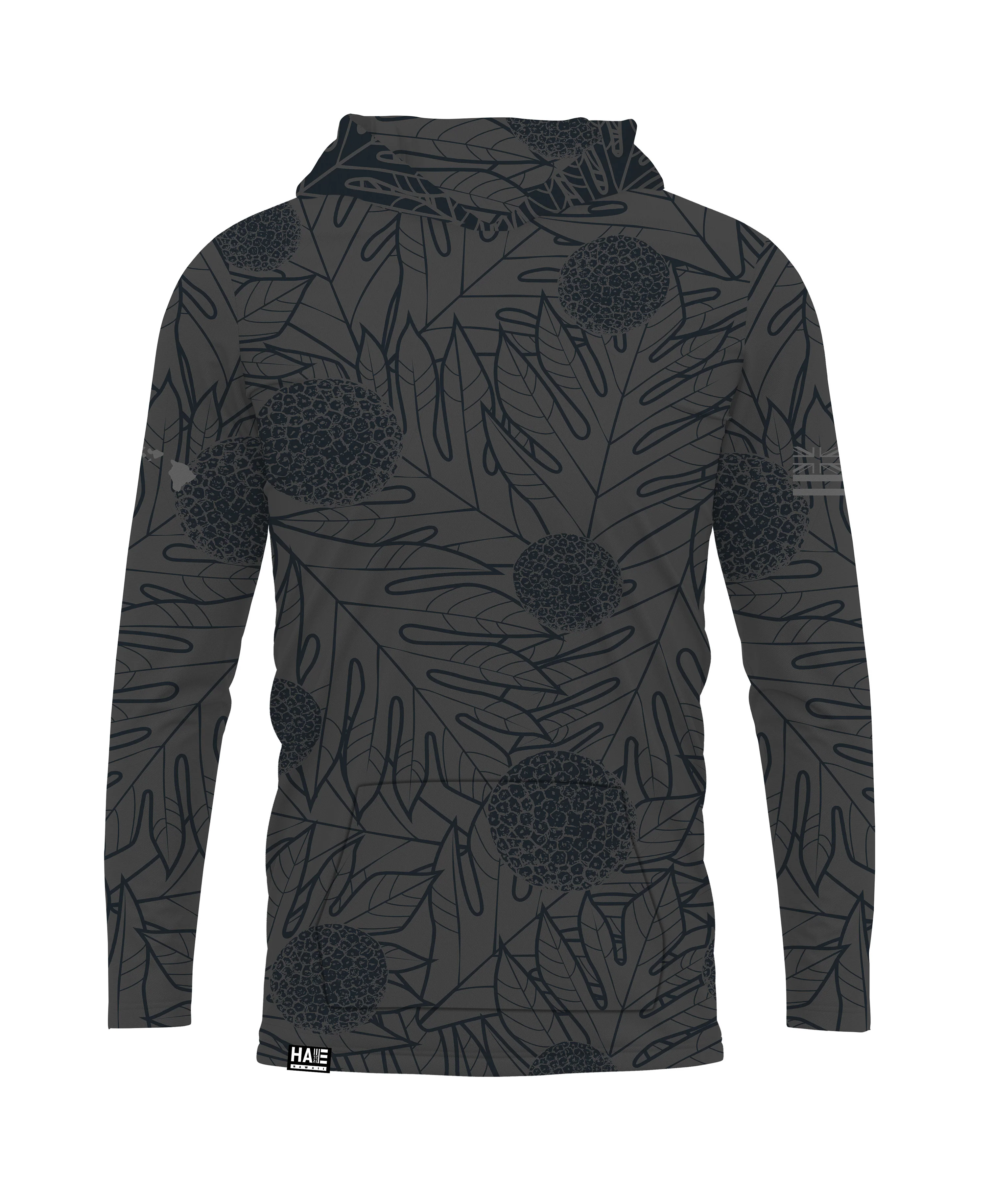 Ulu Hooded Longsleeve Drifit Gray - Image 4