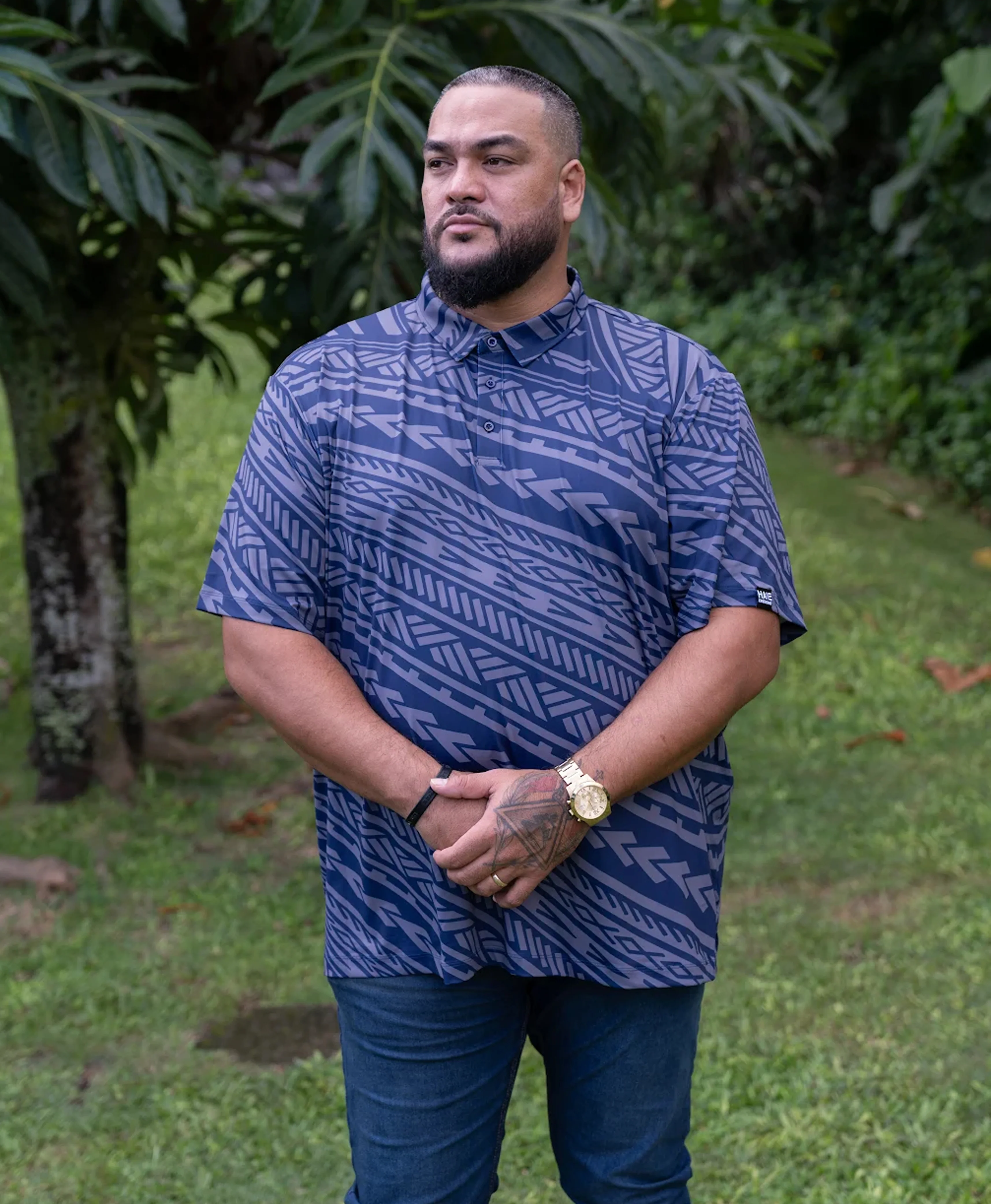 Kakau Anywhere Polo Navy