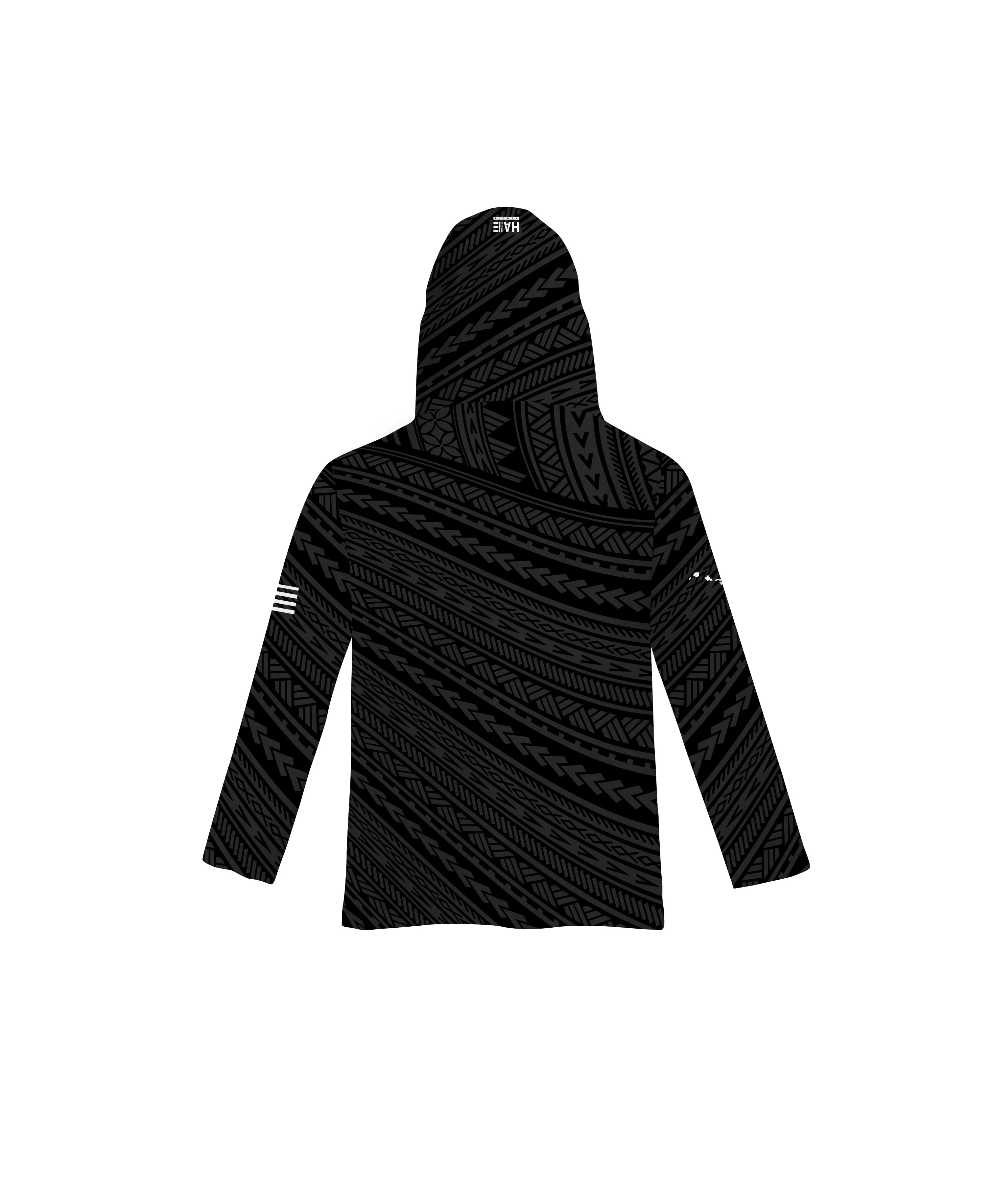Kakau Black Toddler Hooded Long Sleeve Drifit - Image 2