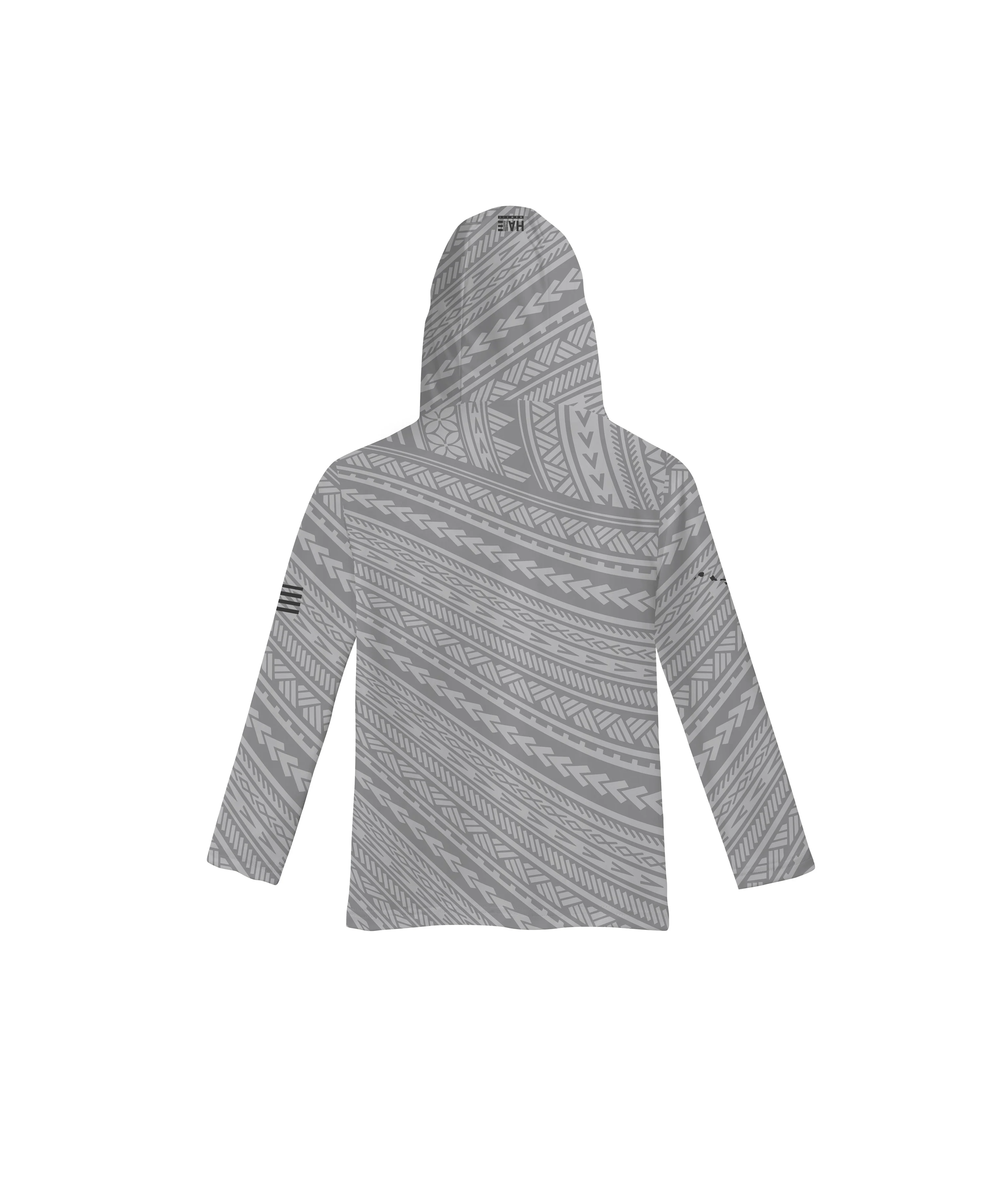 Kakau Gray Toddler Hooded Long Sleeve Drifit - Image 2