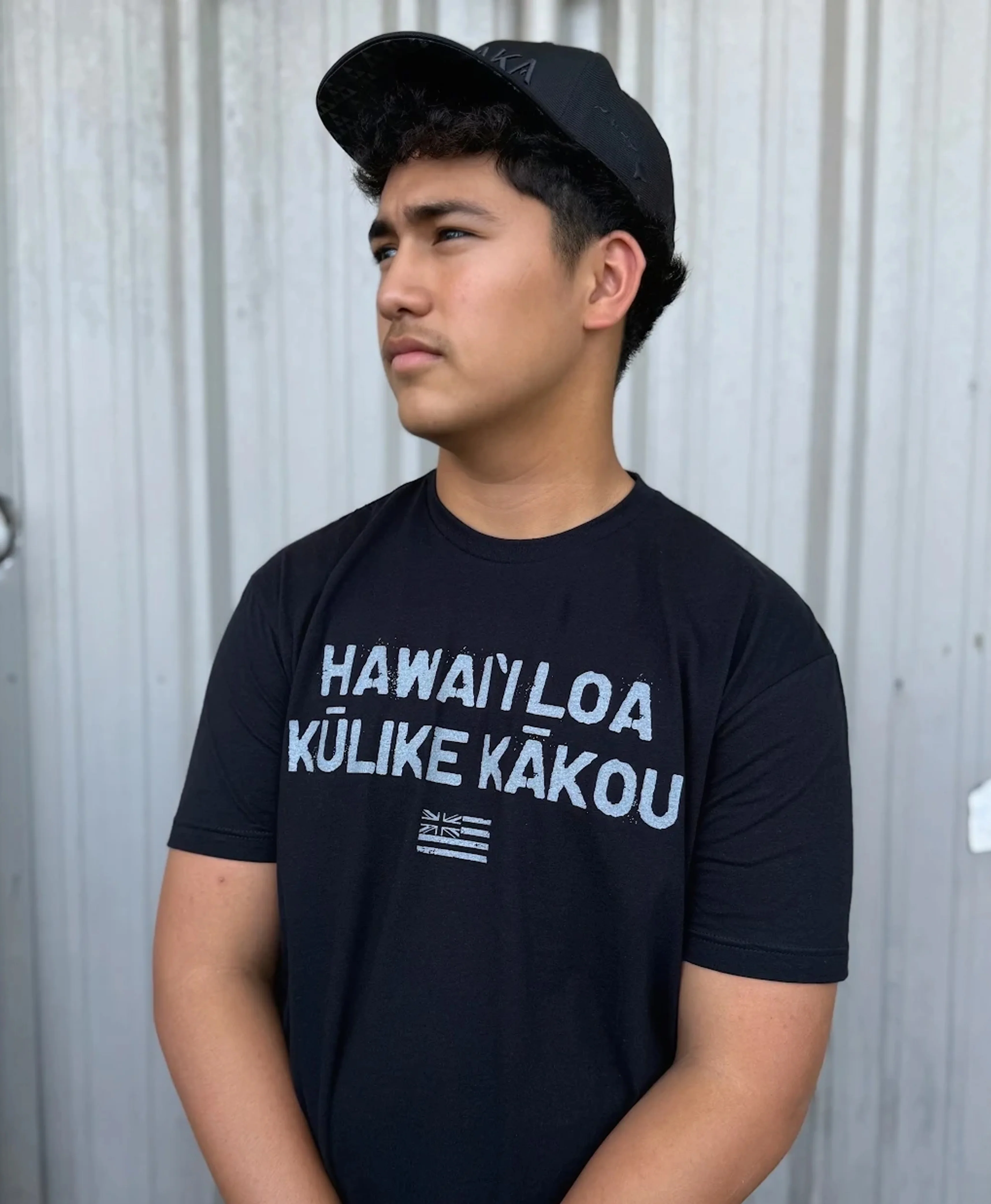 Hawaii Stands Together T-Shirt in Black