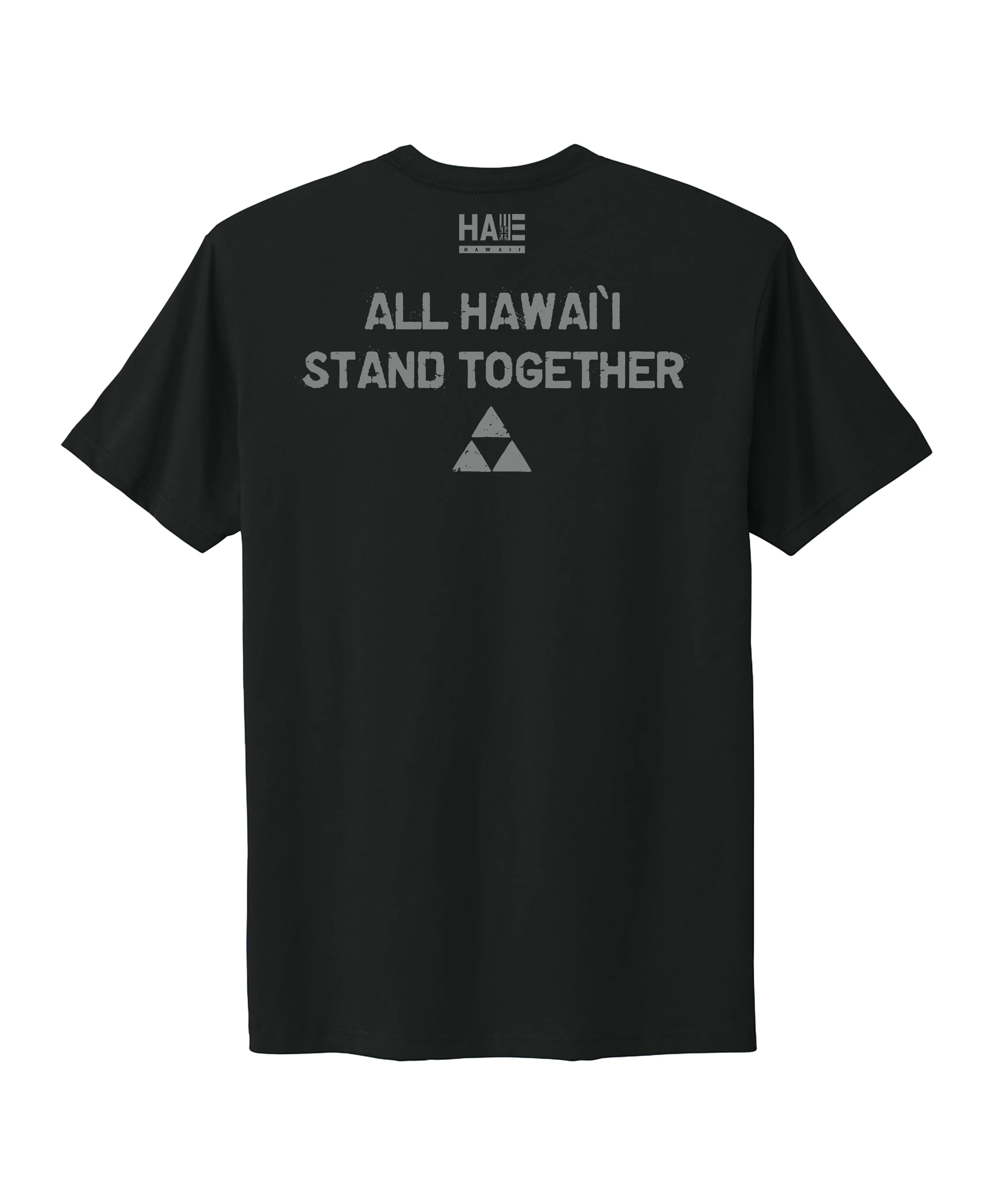 Hawaii Stands Together T-Shirt in Black - Image 4