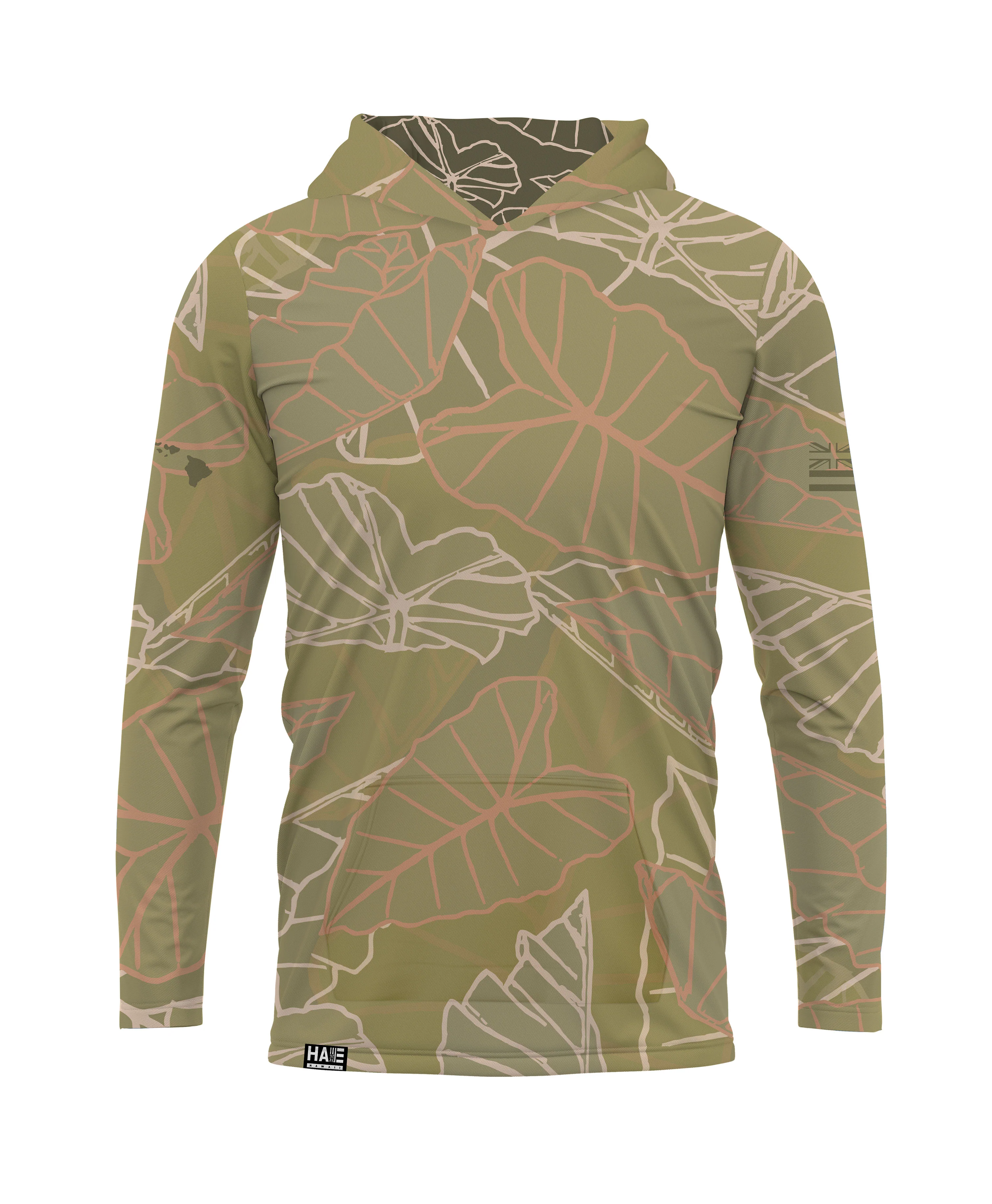 Kalo Hooded Longsleeve Drifit Taupe - Image 4