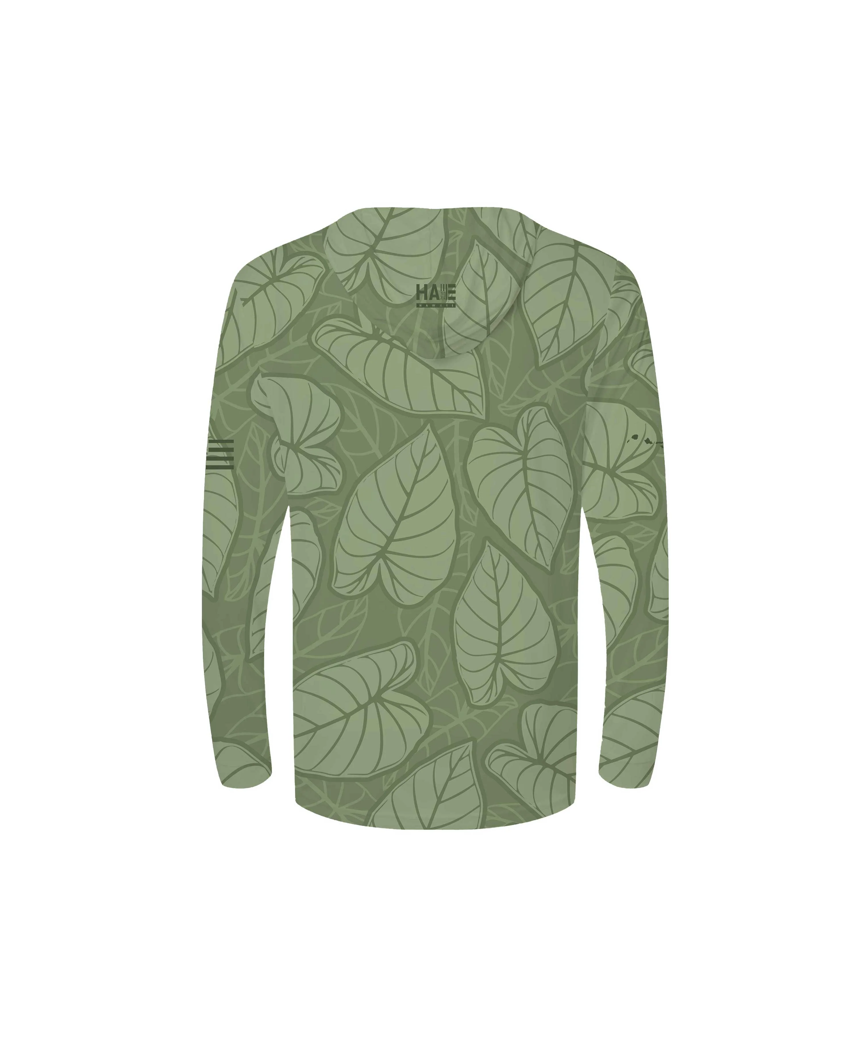 Kalo Patch Green Youth Hooded Longsleeve Drifit - Image 4