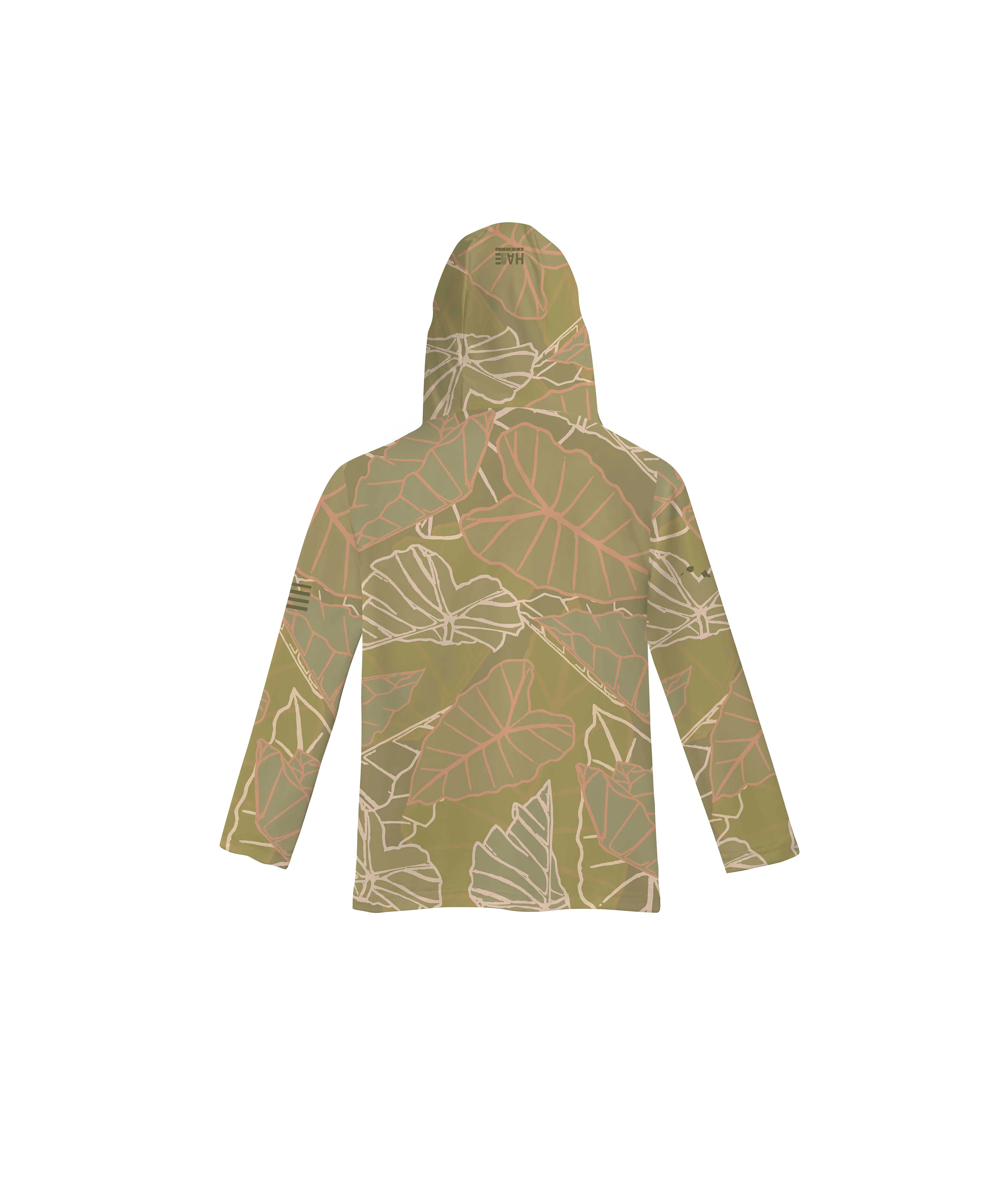 Kalo Toddler Hooded Longsleeve Drifit Taupe - Image 2