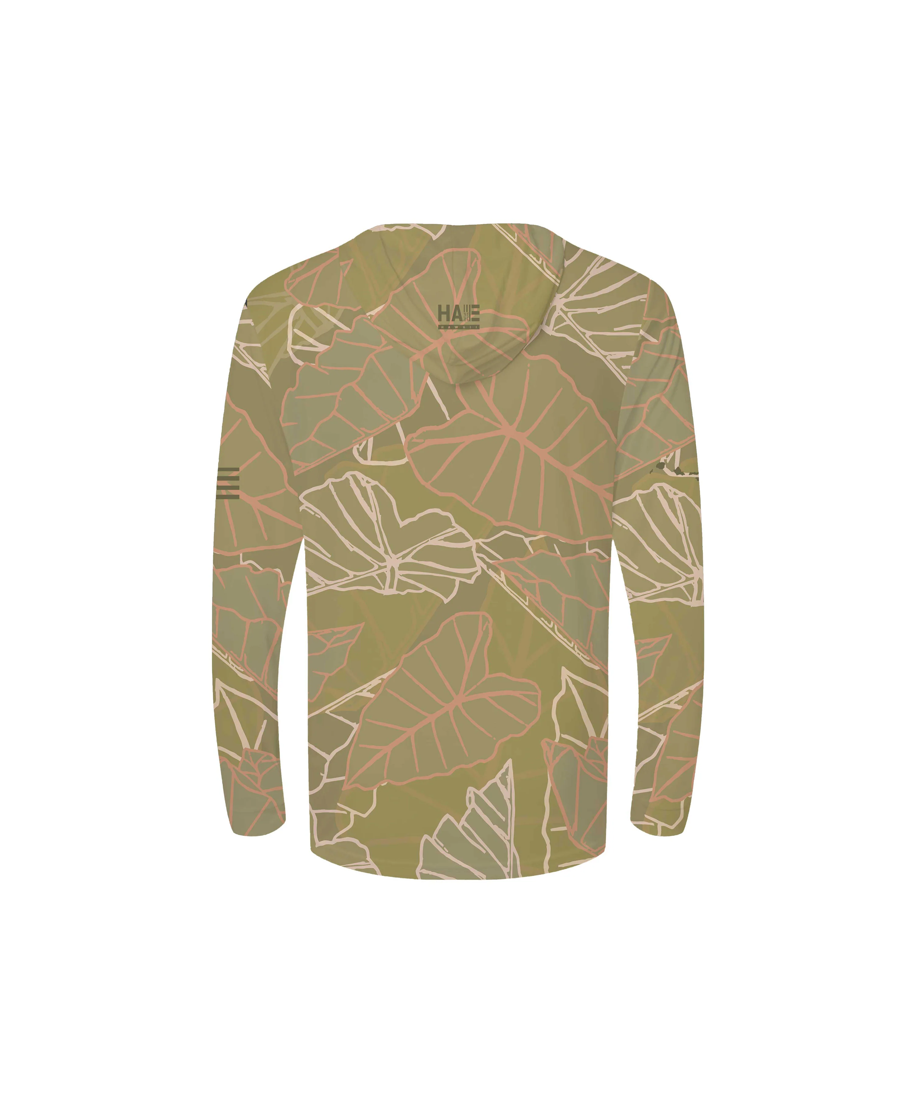 Kalo Youth Hooded Longsleeve Drifit Taupe - Image 2