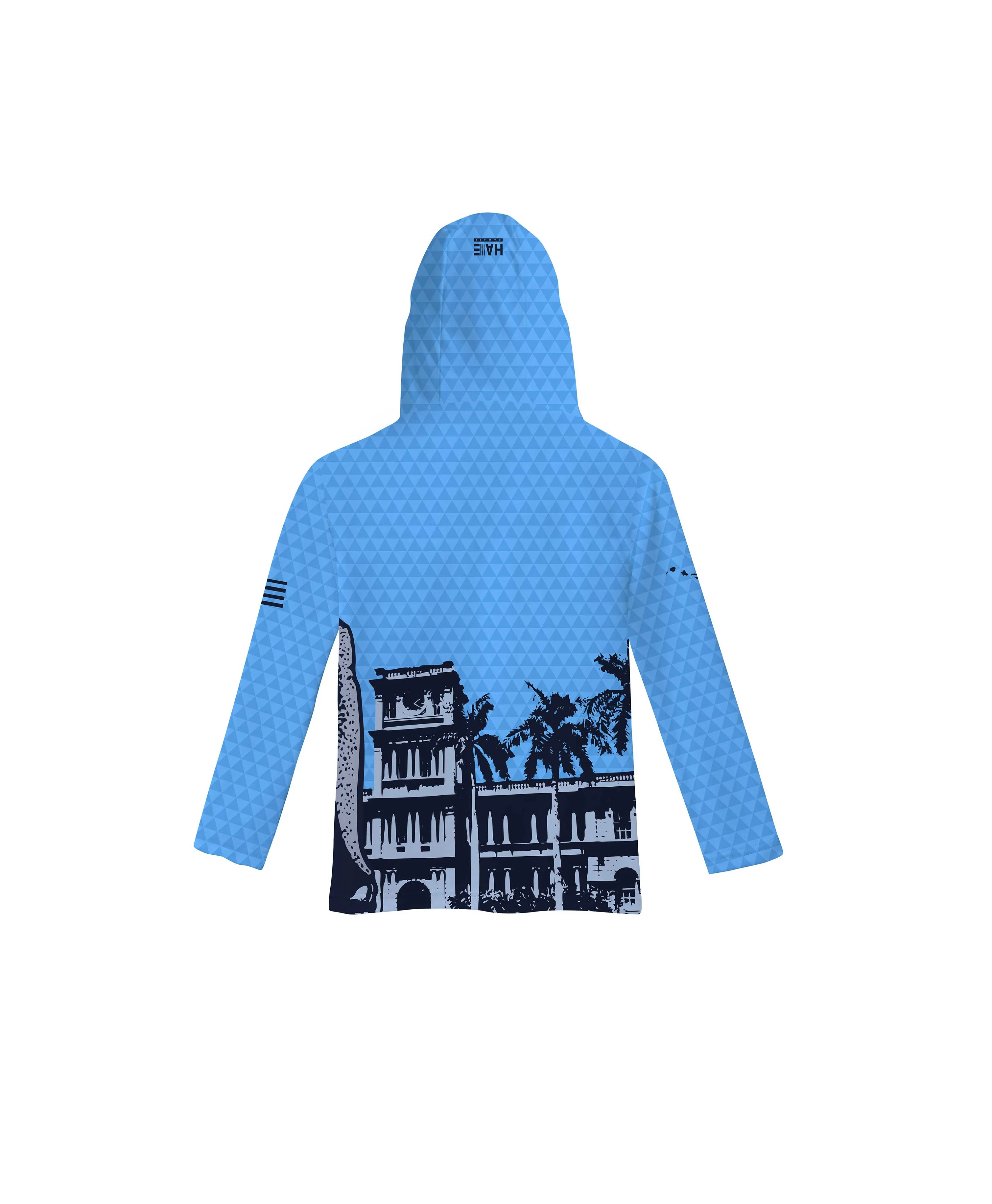 Kamehameha Light Blue Toddler Hooded Longsleeve Drifit - Image 4