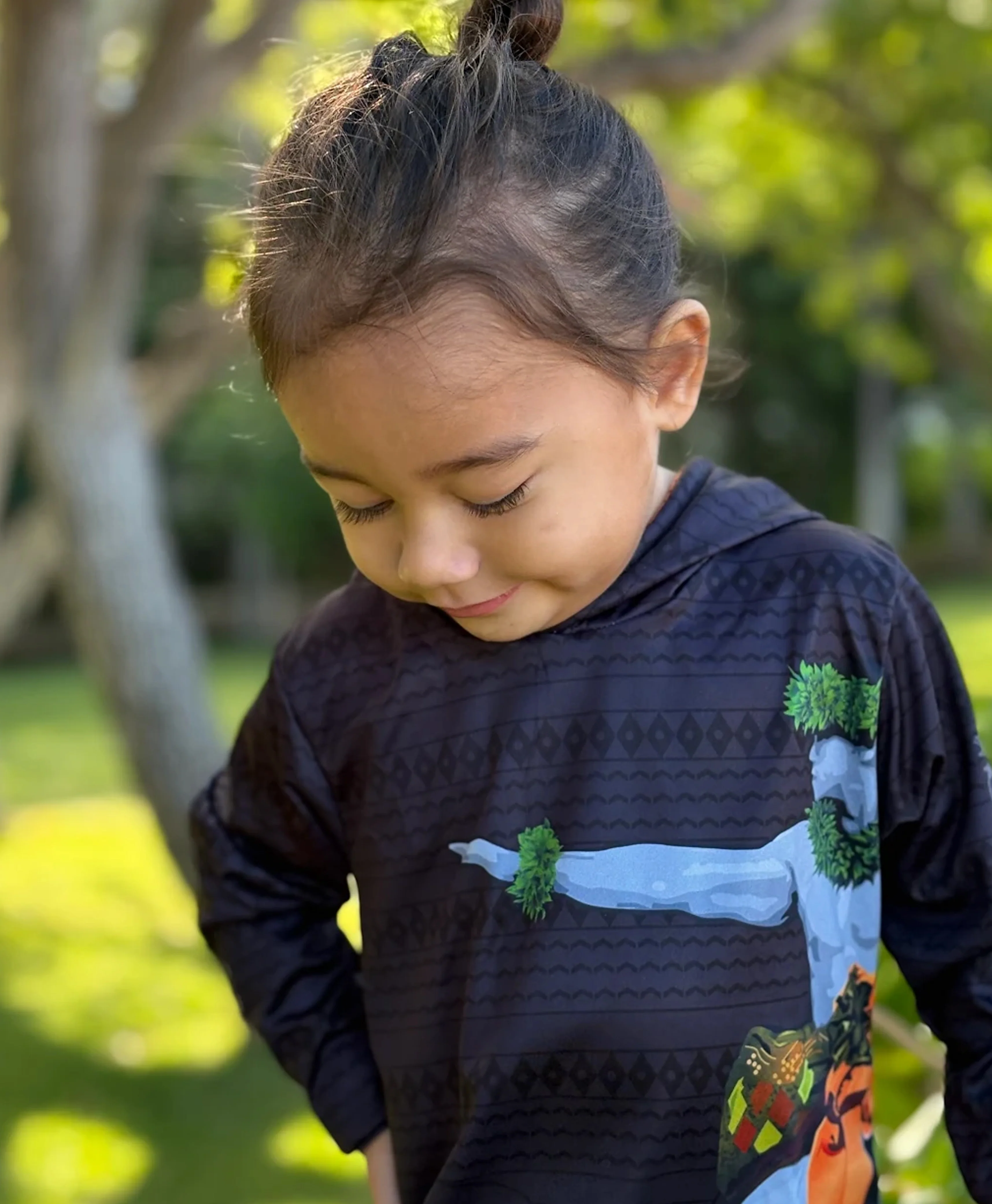 KE KAI O KAHIKI TODDLER Hooded Longsleeve Dri Fit - Image 3