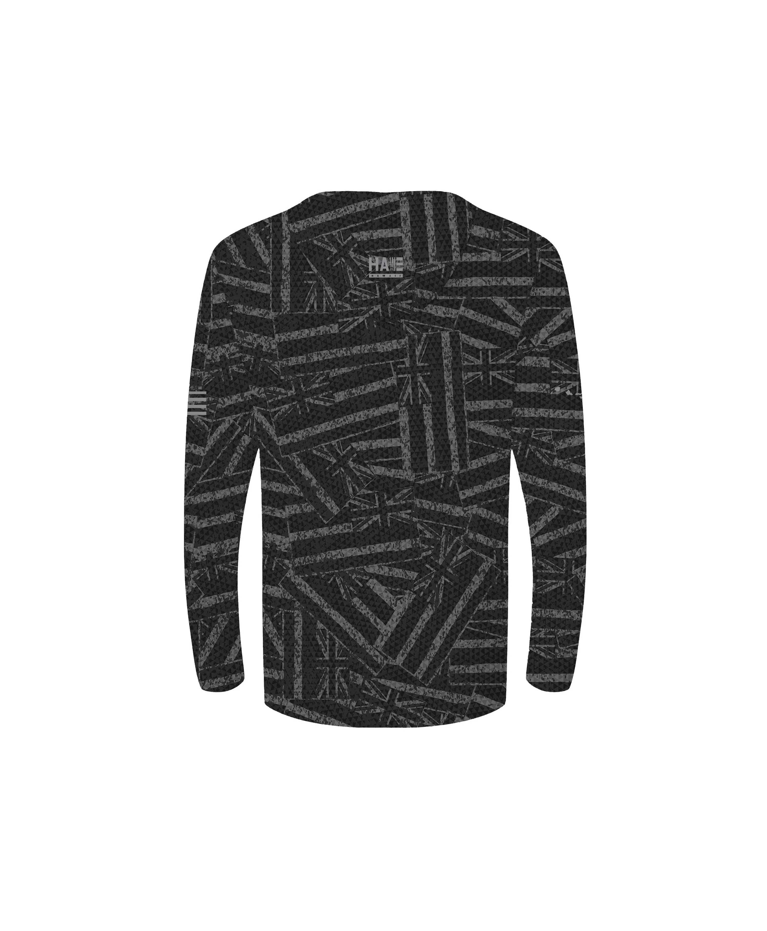 Ku'u Hae Youth Hooded Long Sleeve Drifit Black - Image 5