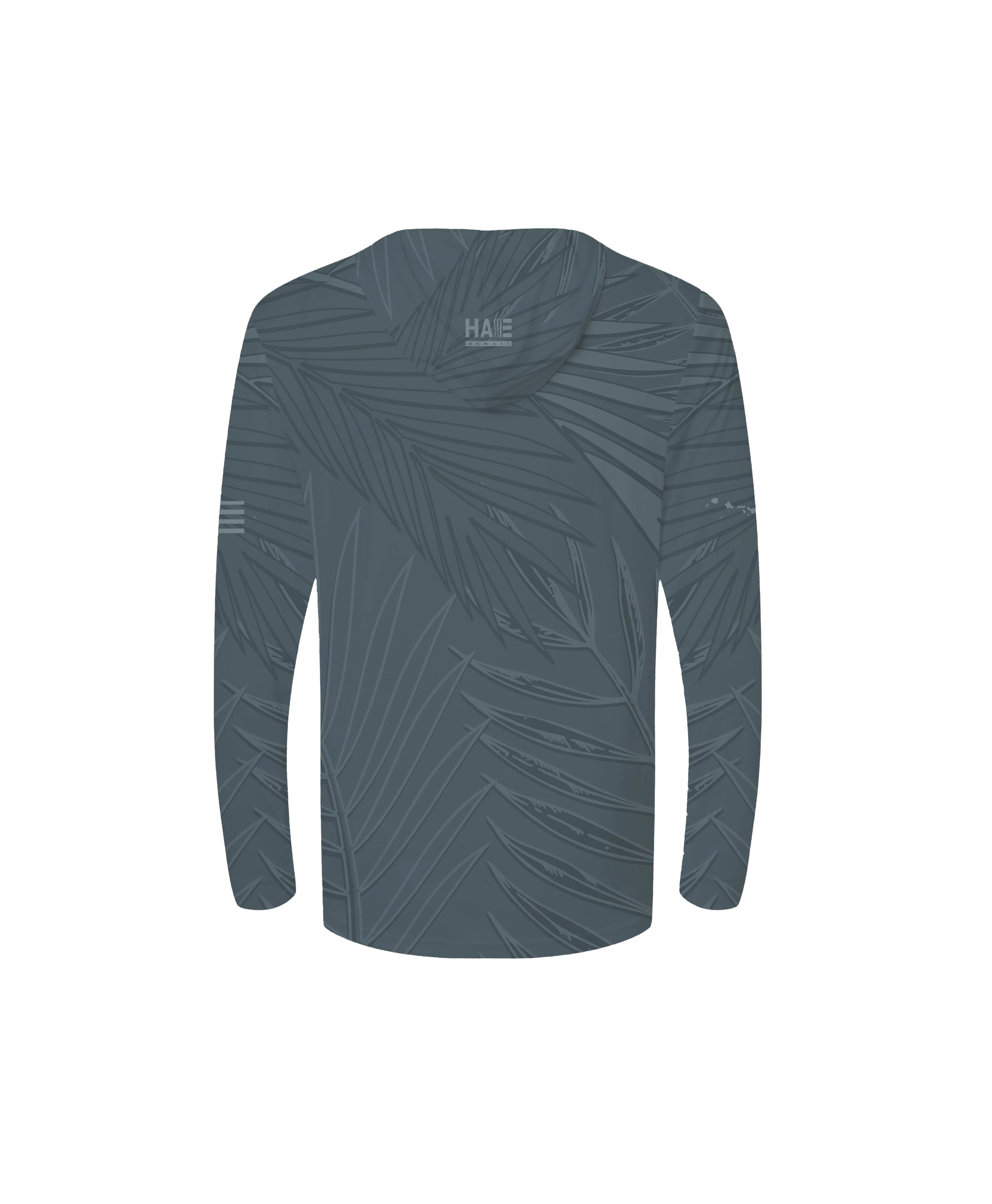 Lau Dusty Blue Youth Hooded Long Sleeve Drifit - Image 2