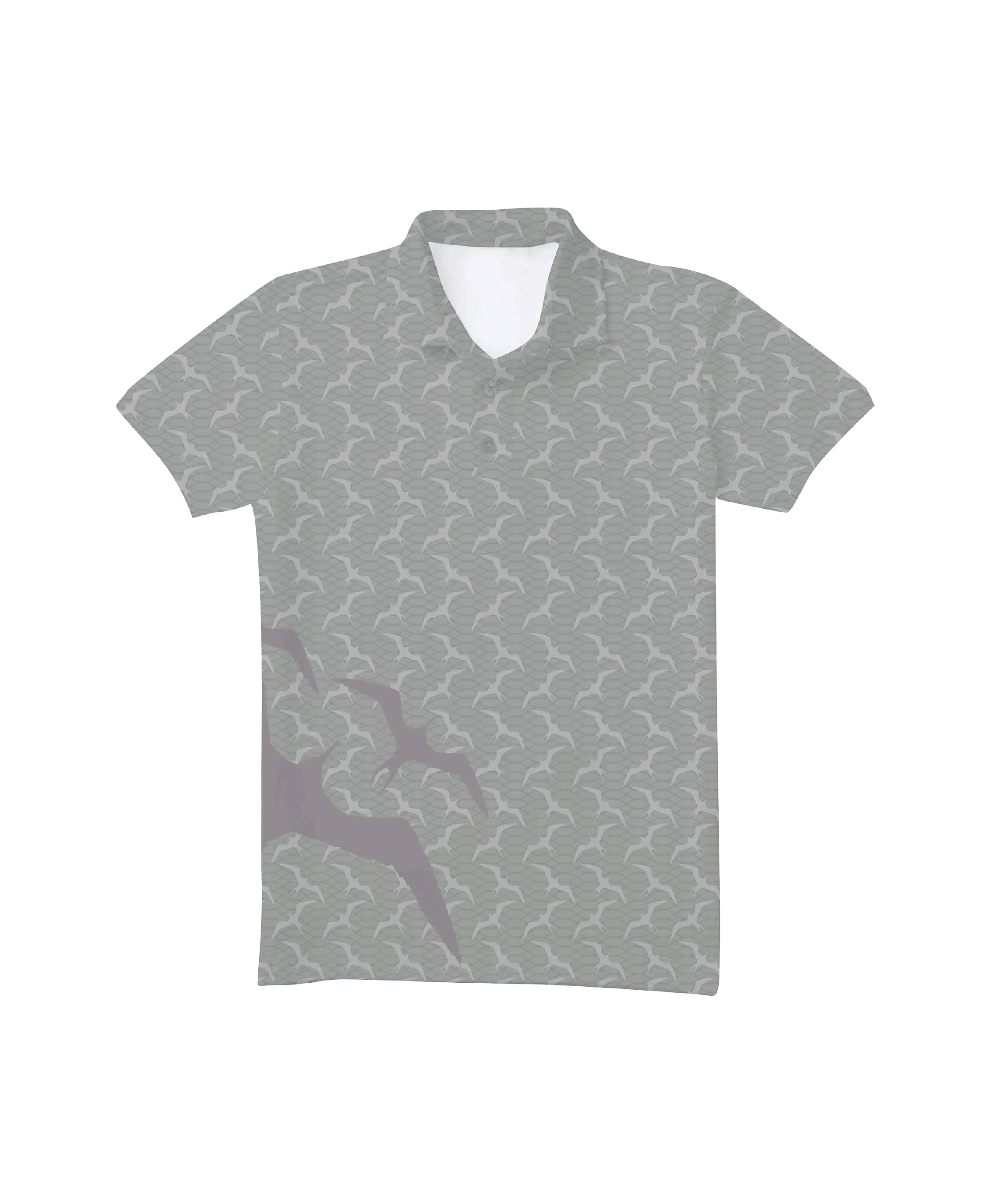 Nā 'Iwa Anywhere Youth Polo Greige