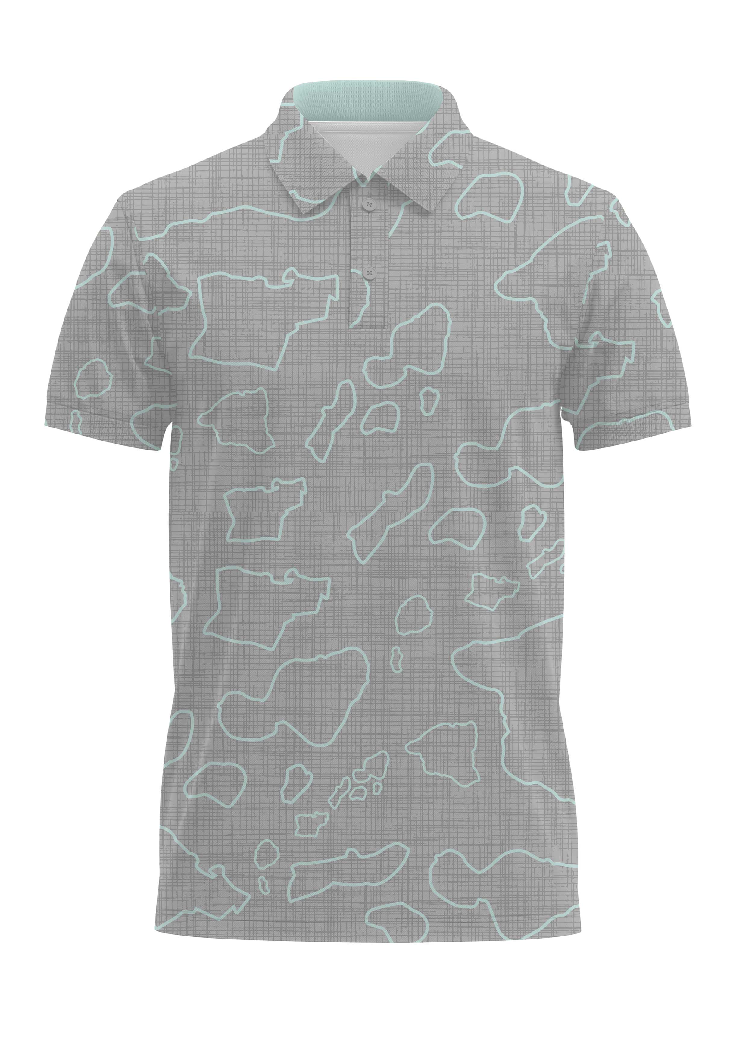 Namoku Anywhere Polo Concrete Gray Mesh - Image 2