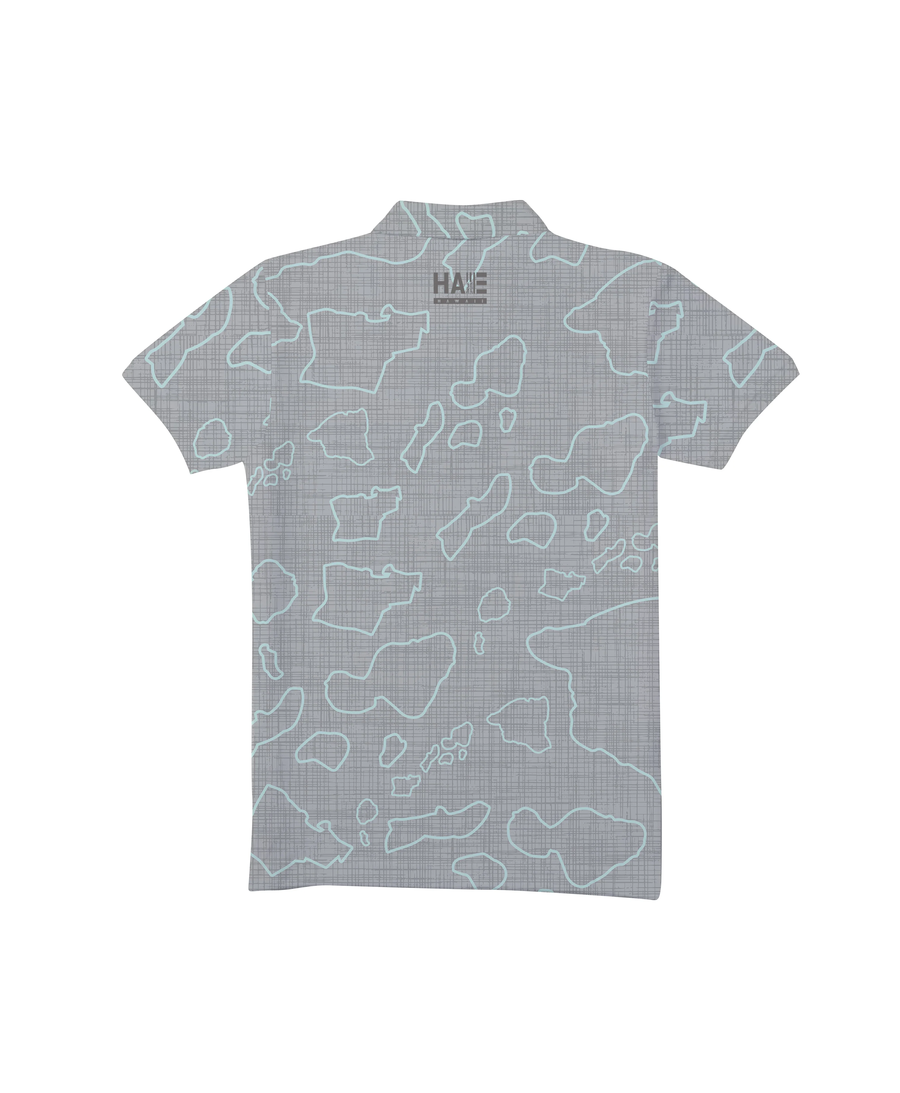 Namoku Anywhere Polo Concrete Gray Mesh Youth - Image 2