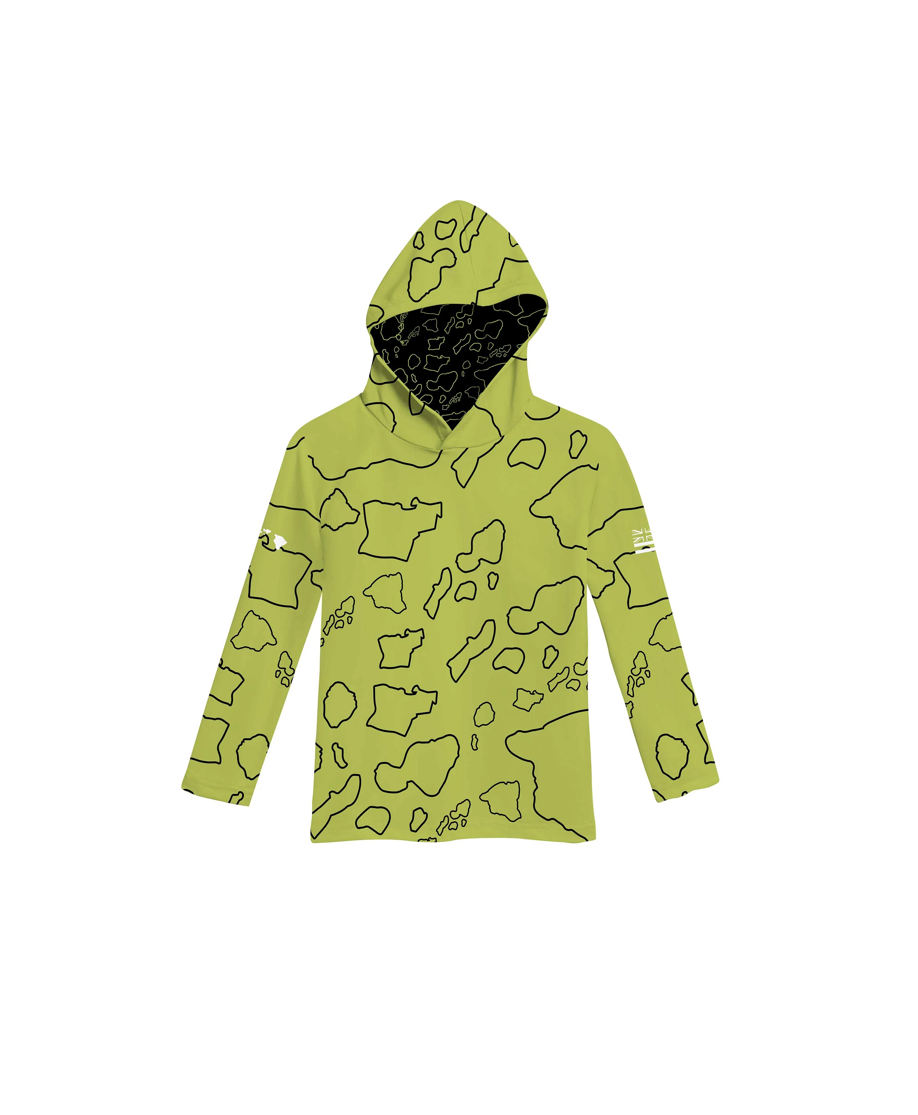 Namoku Hooded Toddler Longsleeve Drifit Olive