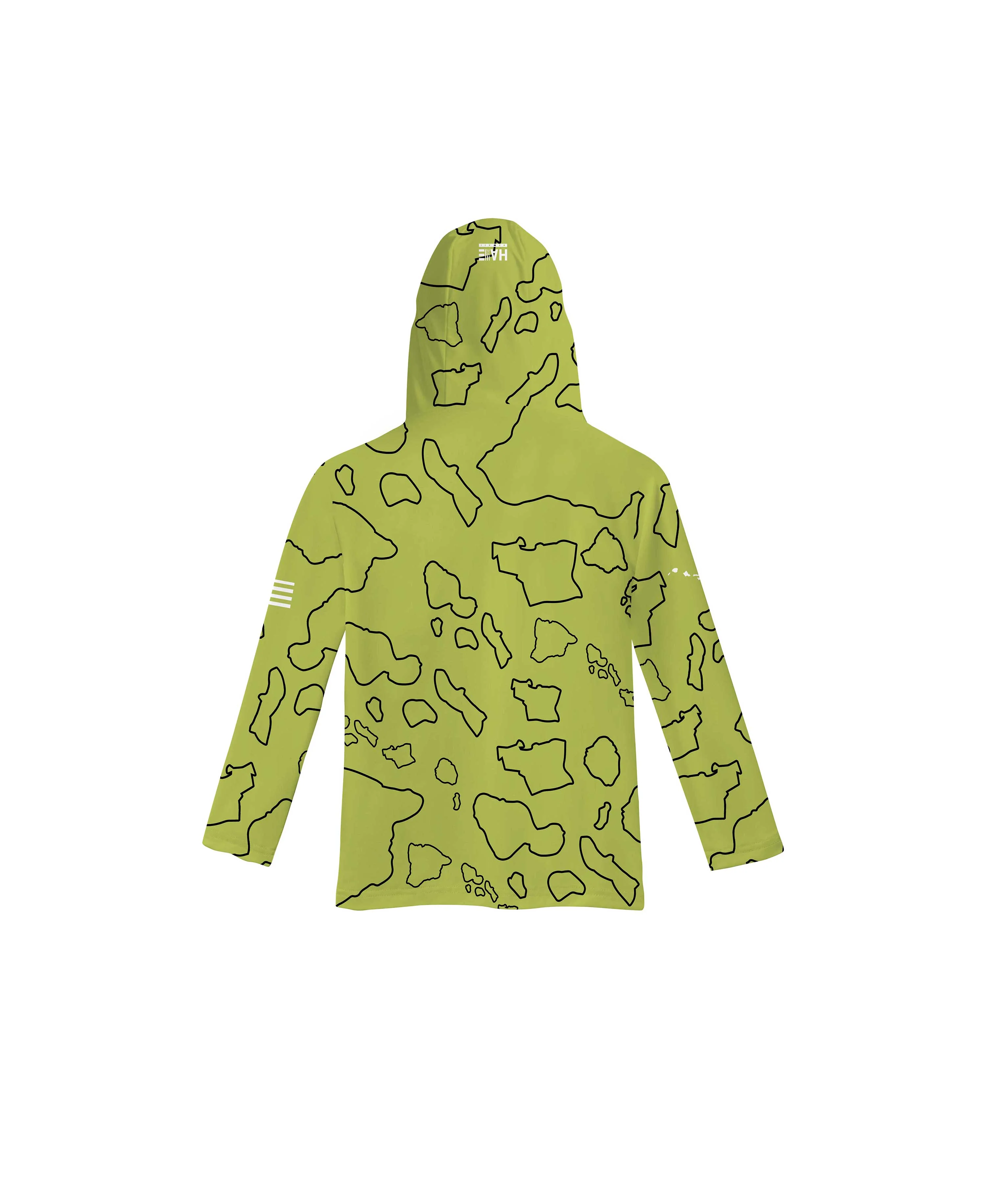 Namoku Hooded Toddler Longsleeve Drifit Olive - Image 2
