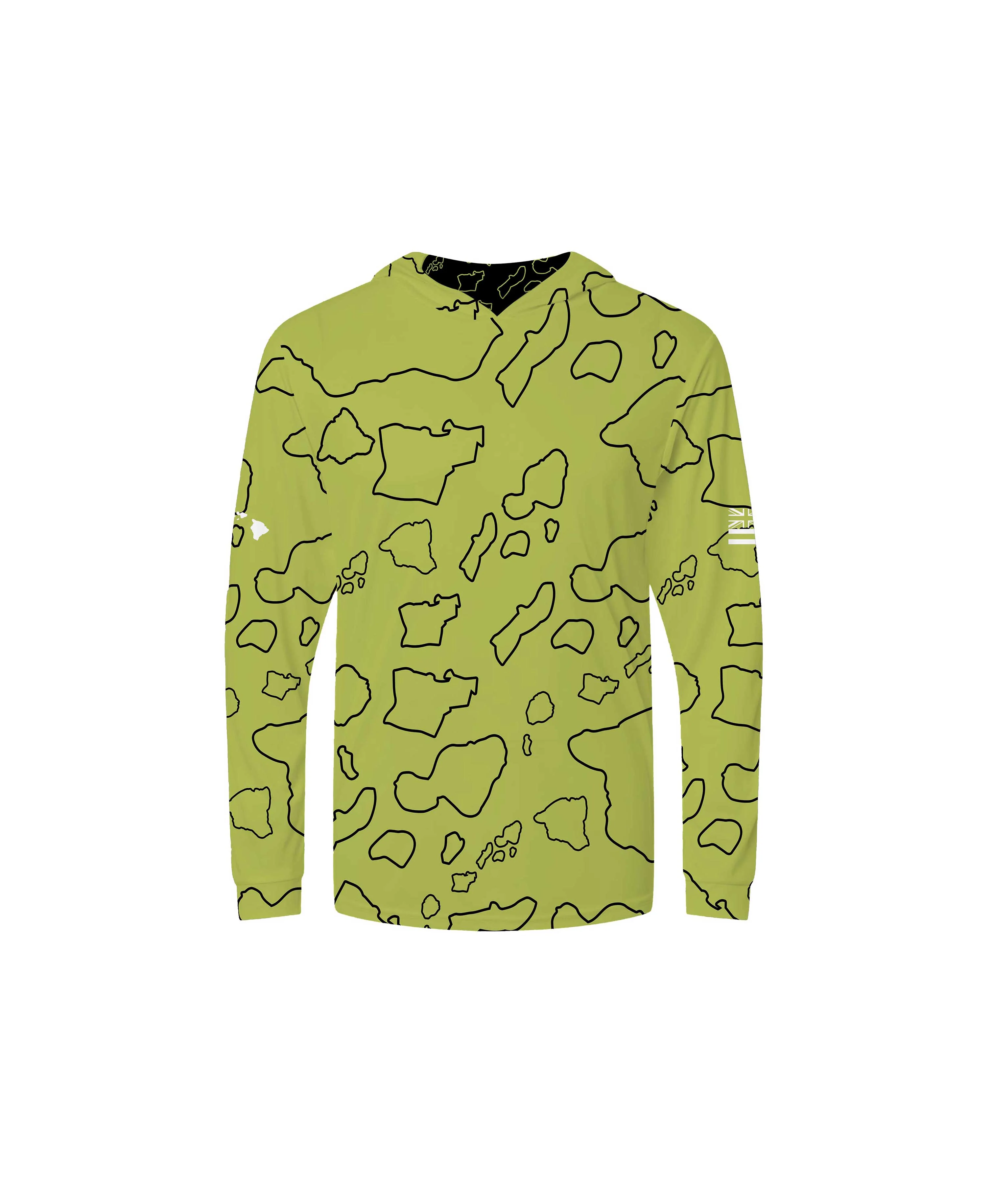 Namoku Hooded Youth Longsleeve Drifit Olive