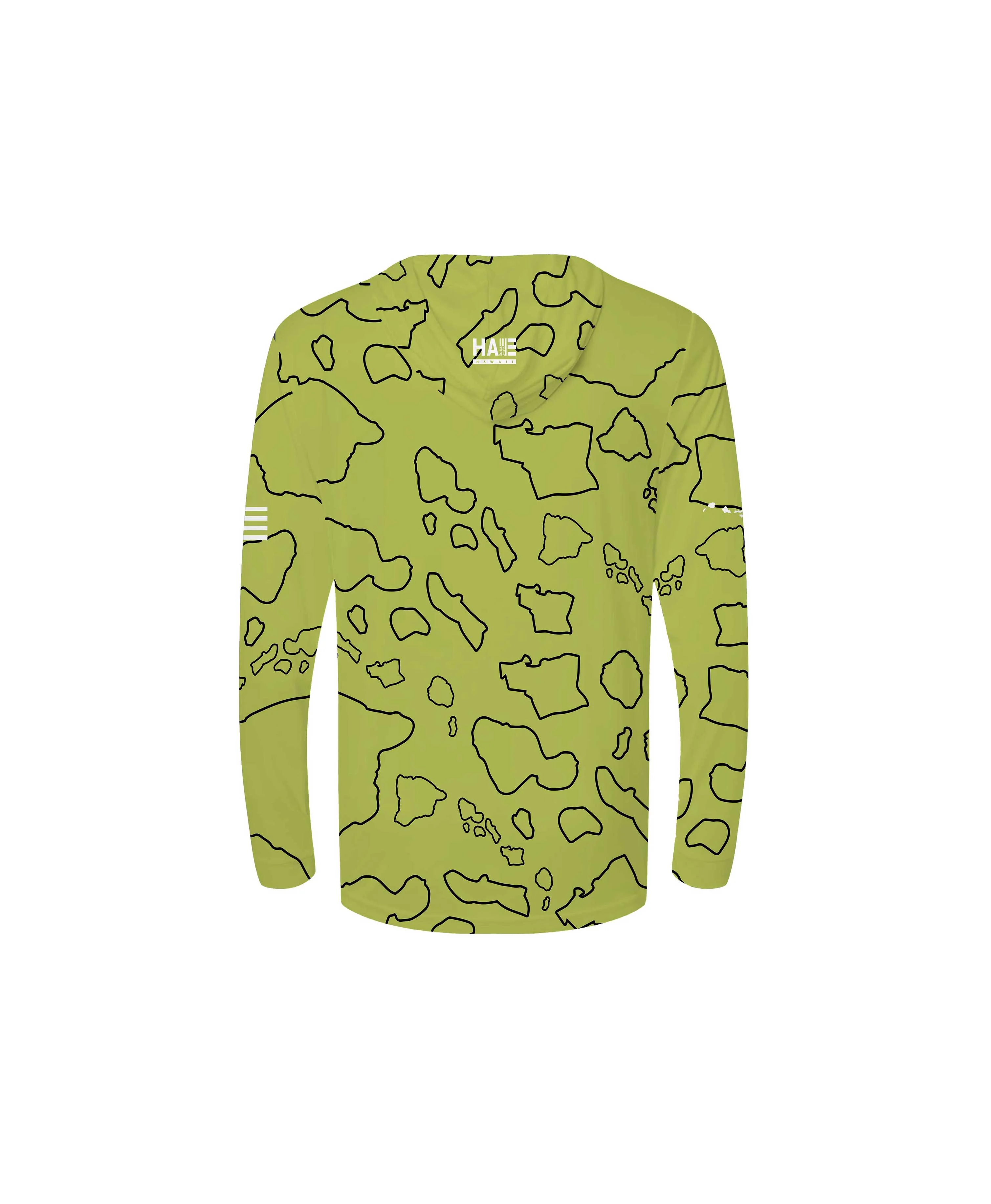 Namoku Hooded Youth Longsleeve Drifit Olive - Image 2