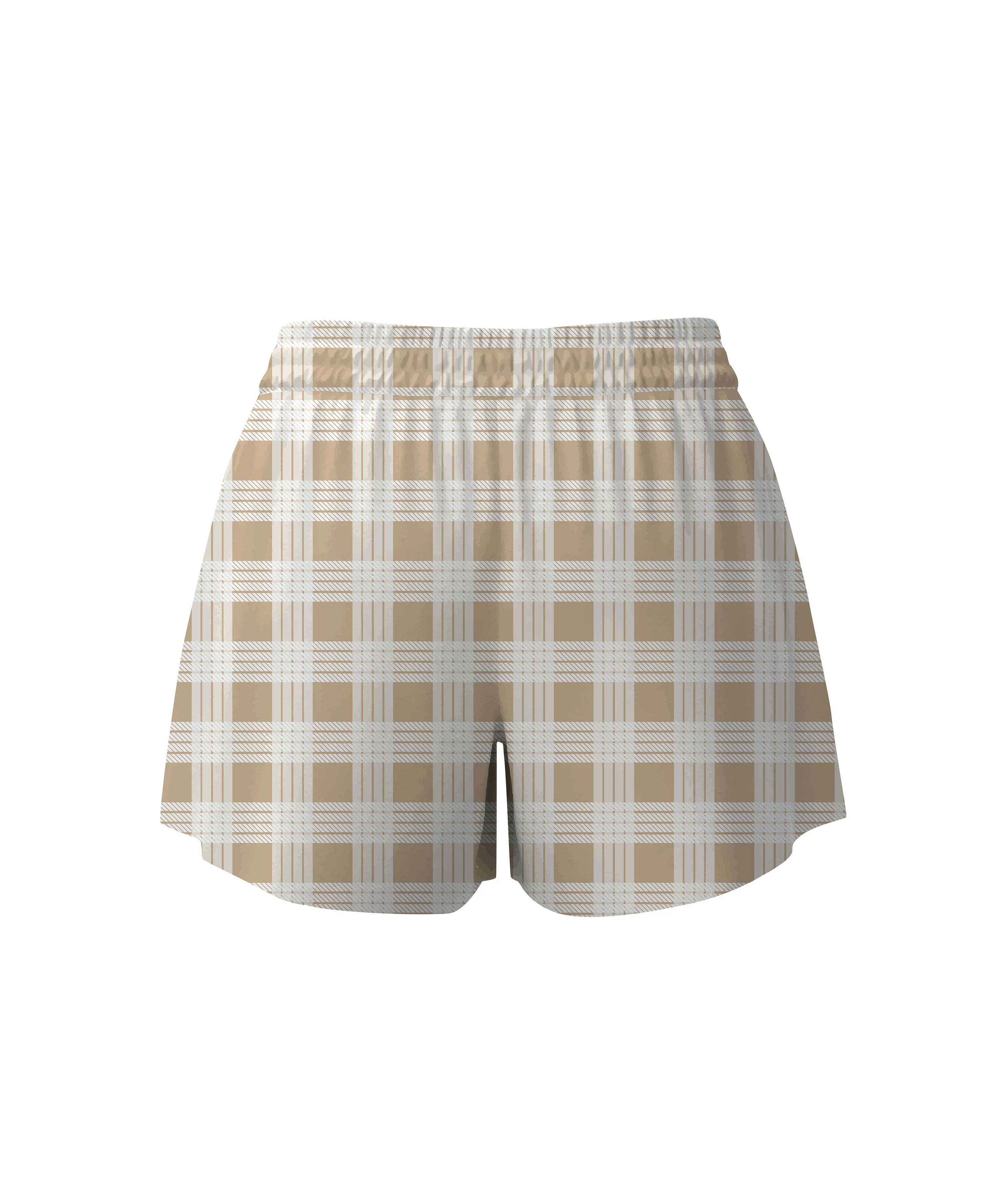 Nanea Shorts Tan Palaka - Image 5