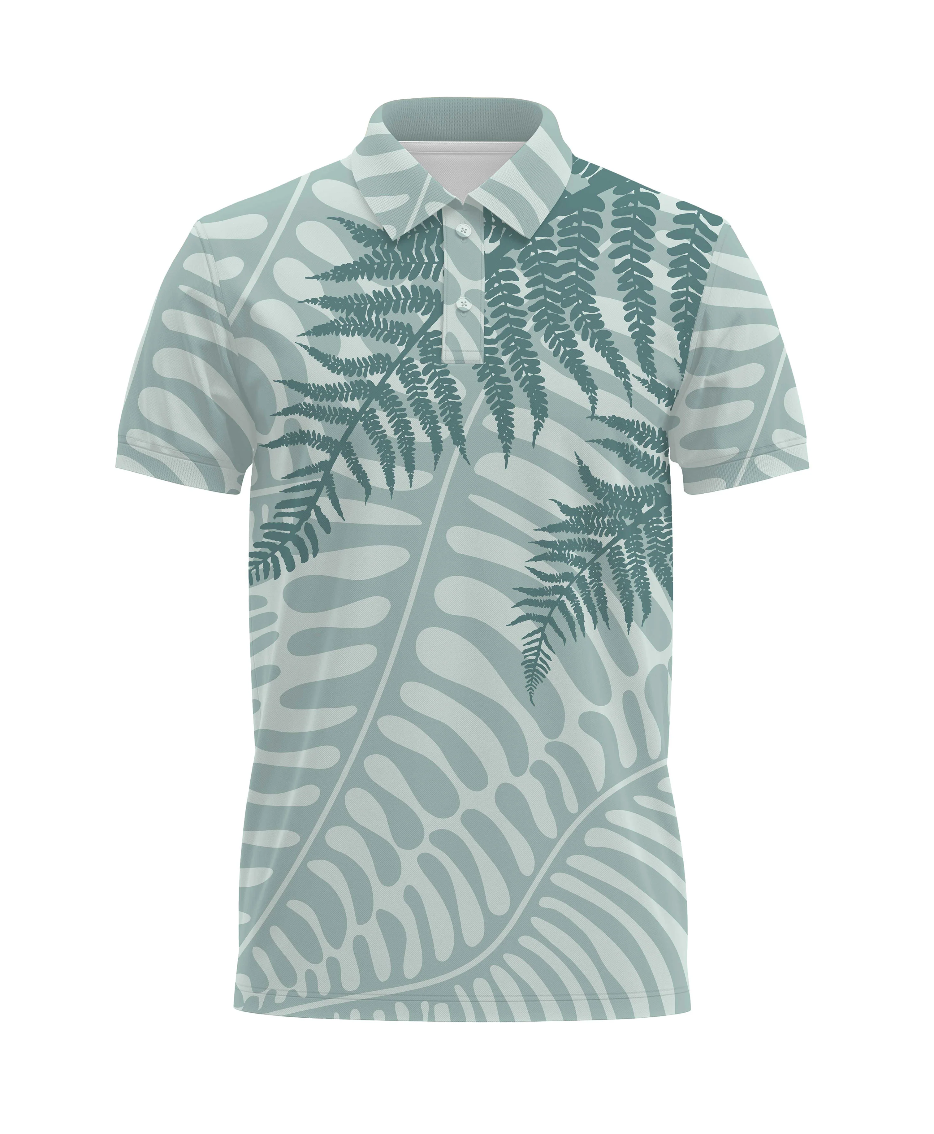 Palapalai Anywhere Polo in Aqua - Image 5