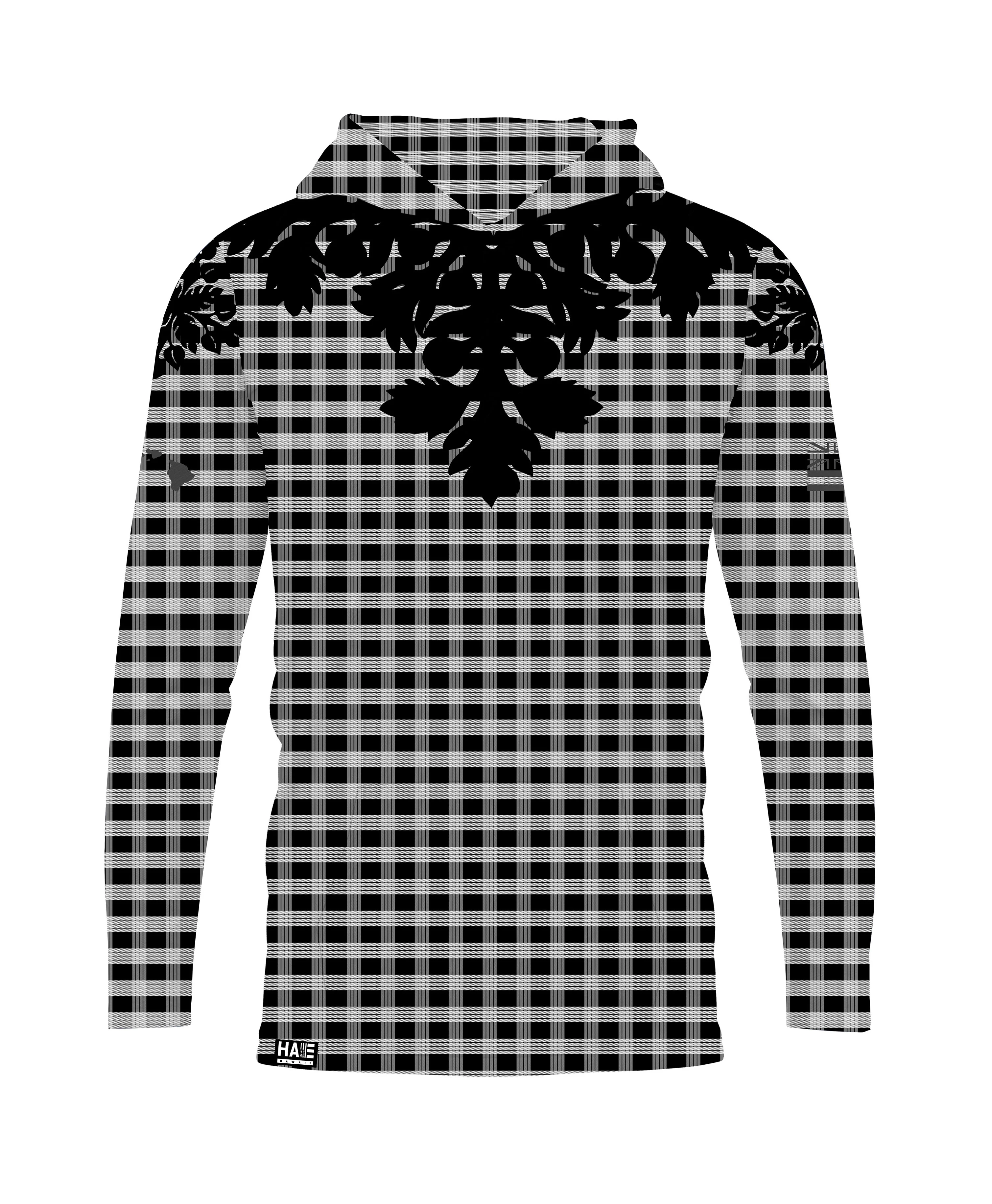 Palaka Kuiki Hooded Longsleve Drifit Black - Image 8
