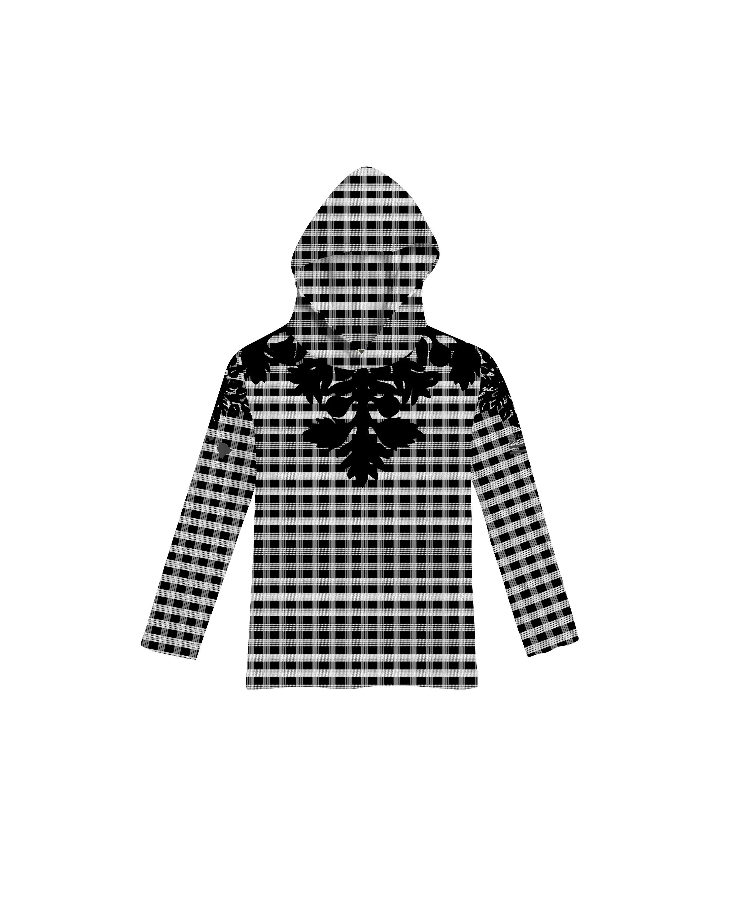 Palaka Kuiki Toddler Hooded Longsleve Drifit Black - Image 5