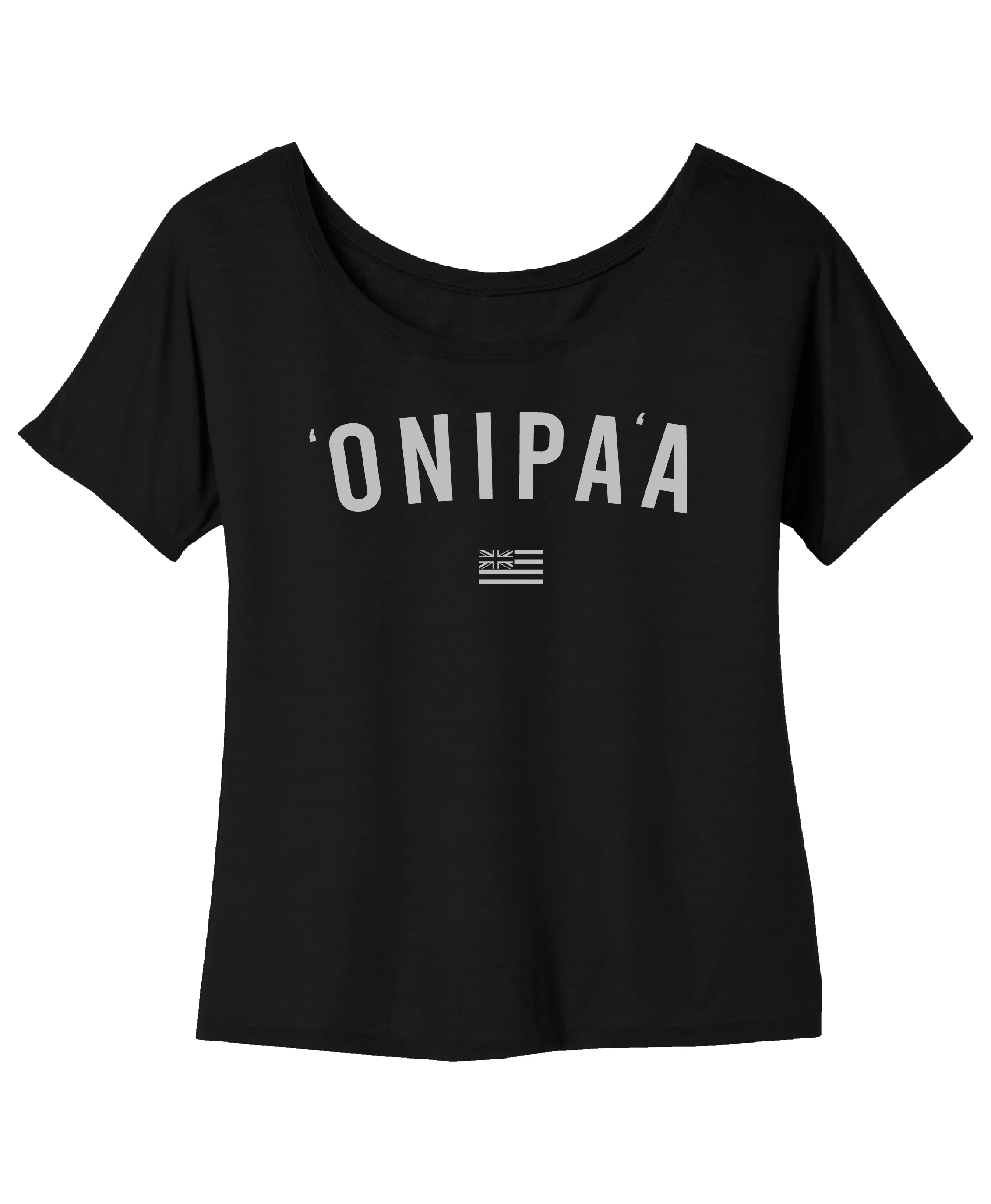 Onipaa 2026 Black Women's Dolman Shirt