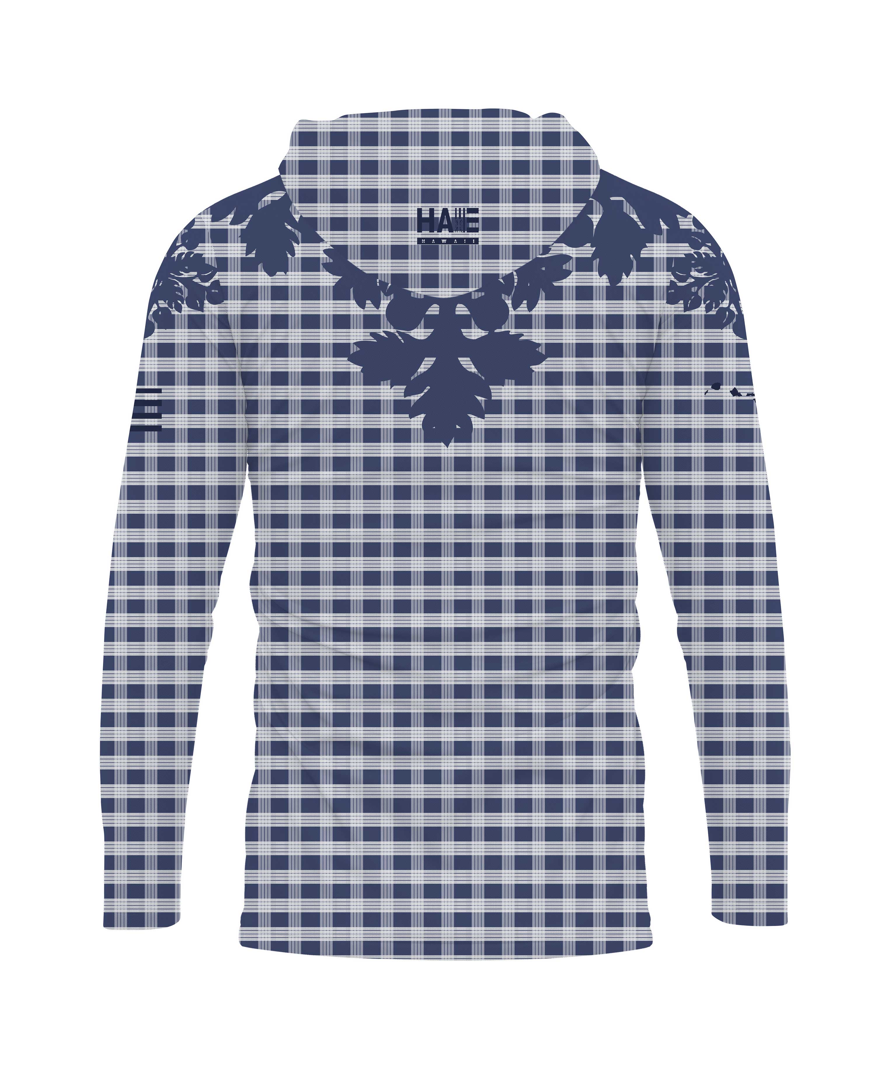 Palaka Kuiki Hooded Longsleve Drifit Navy - Image 10