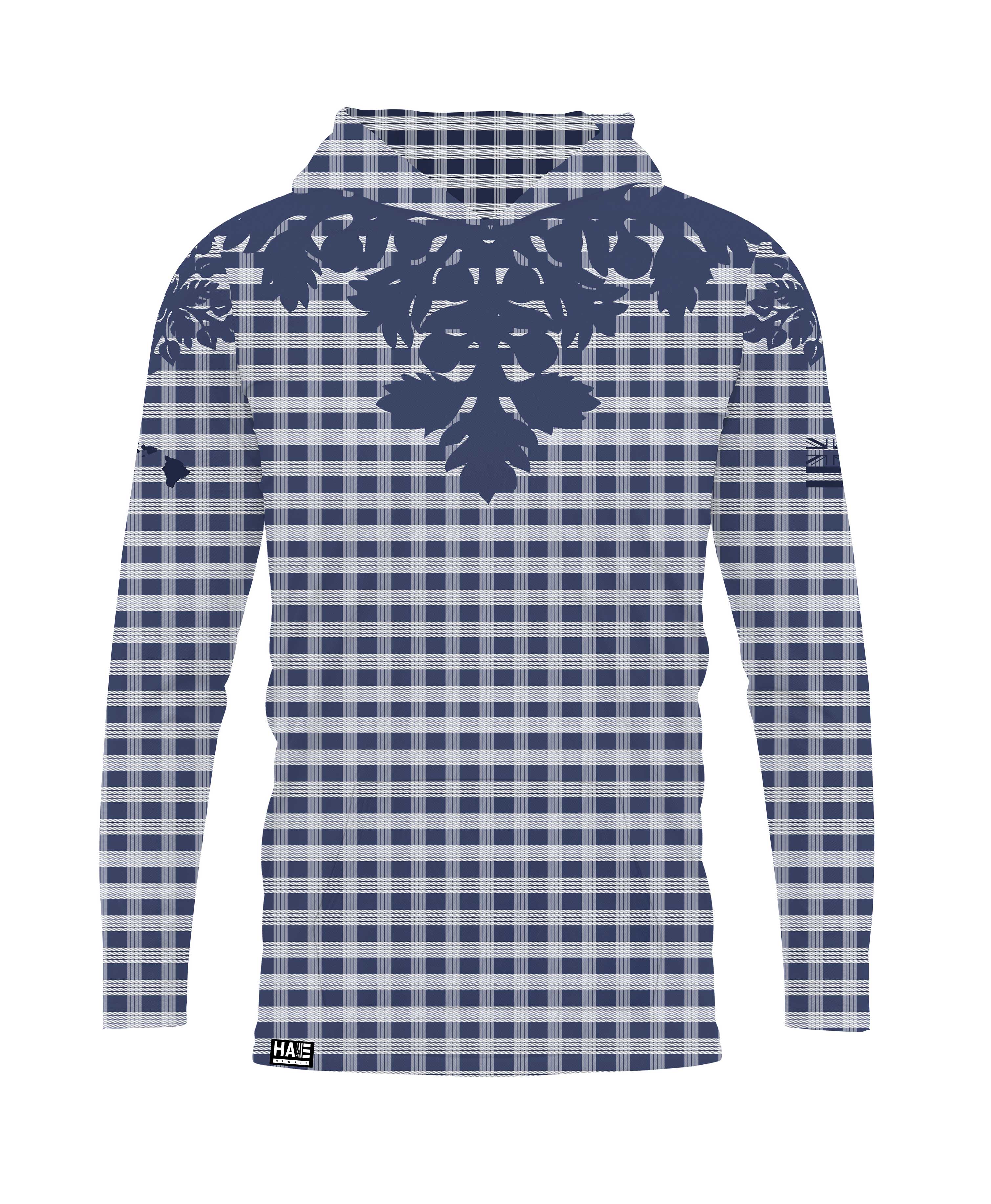 Palaka Kuiki Hooded Longsleve Drifit Navy - Image 9