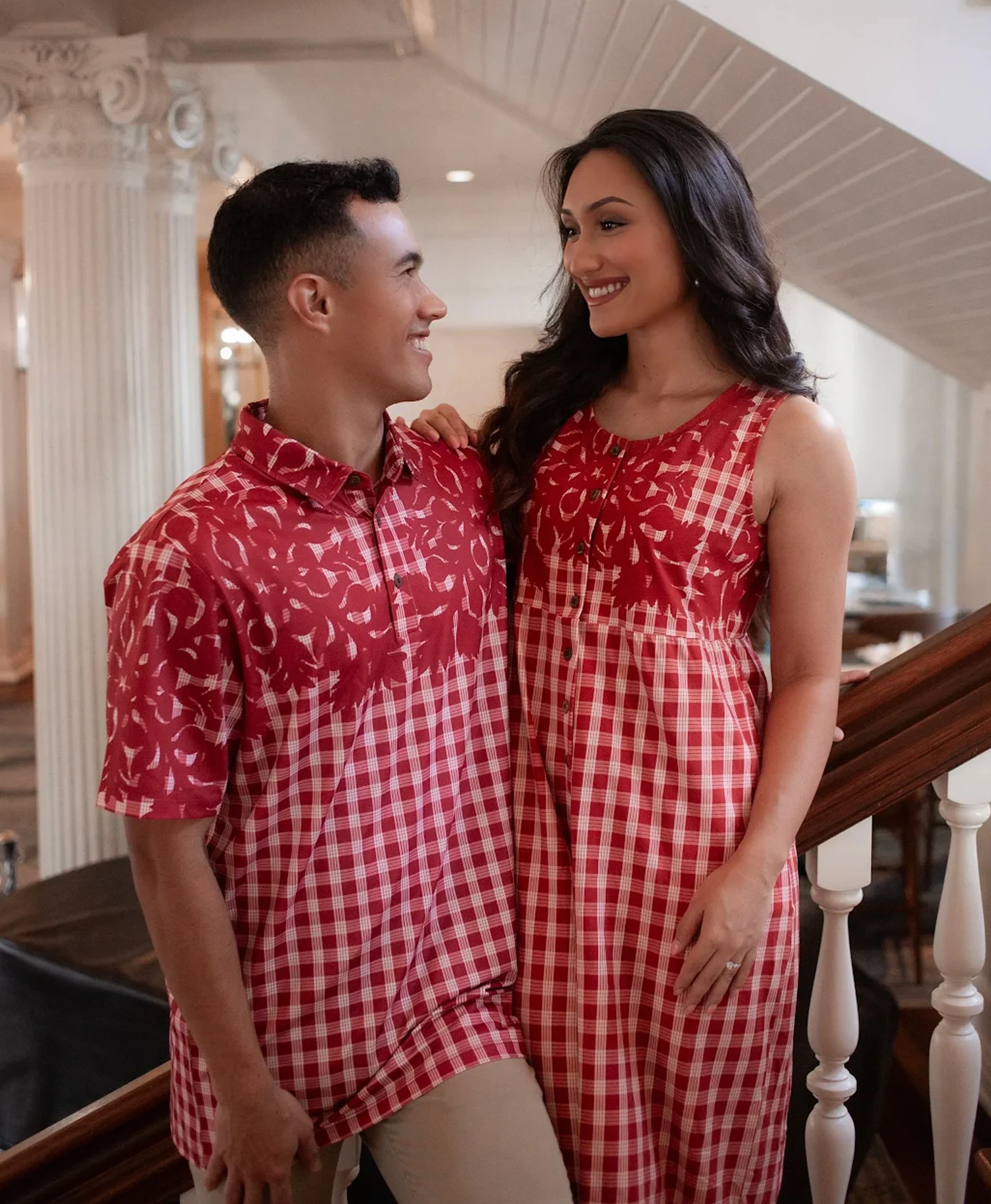 Palaka Kuiki Kuulei Jumper Lehua Red - Image 3