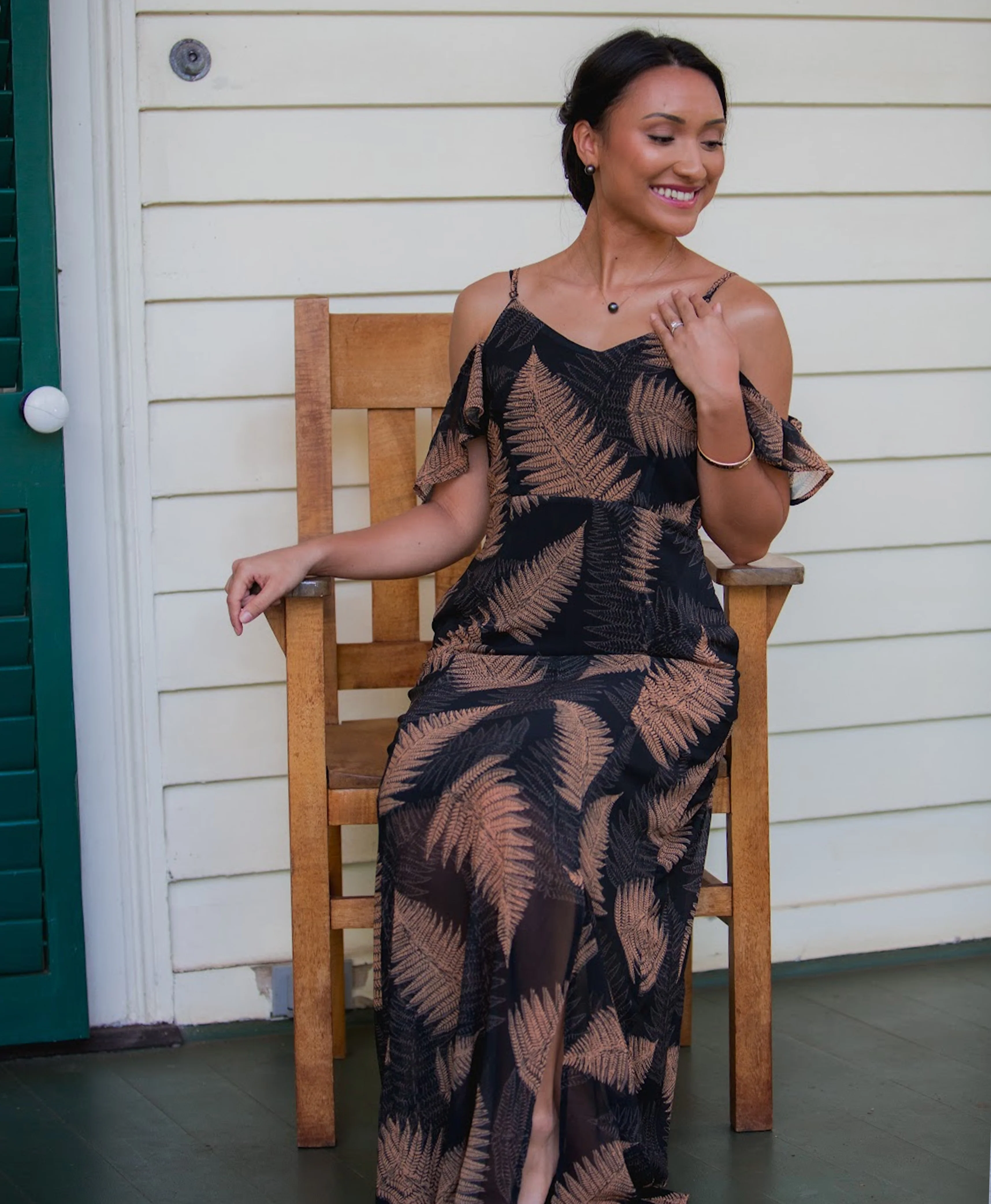 Palapalai Koele Maxi in Black - Image 4