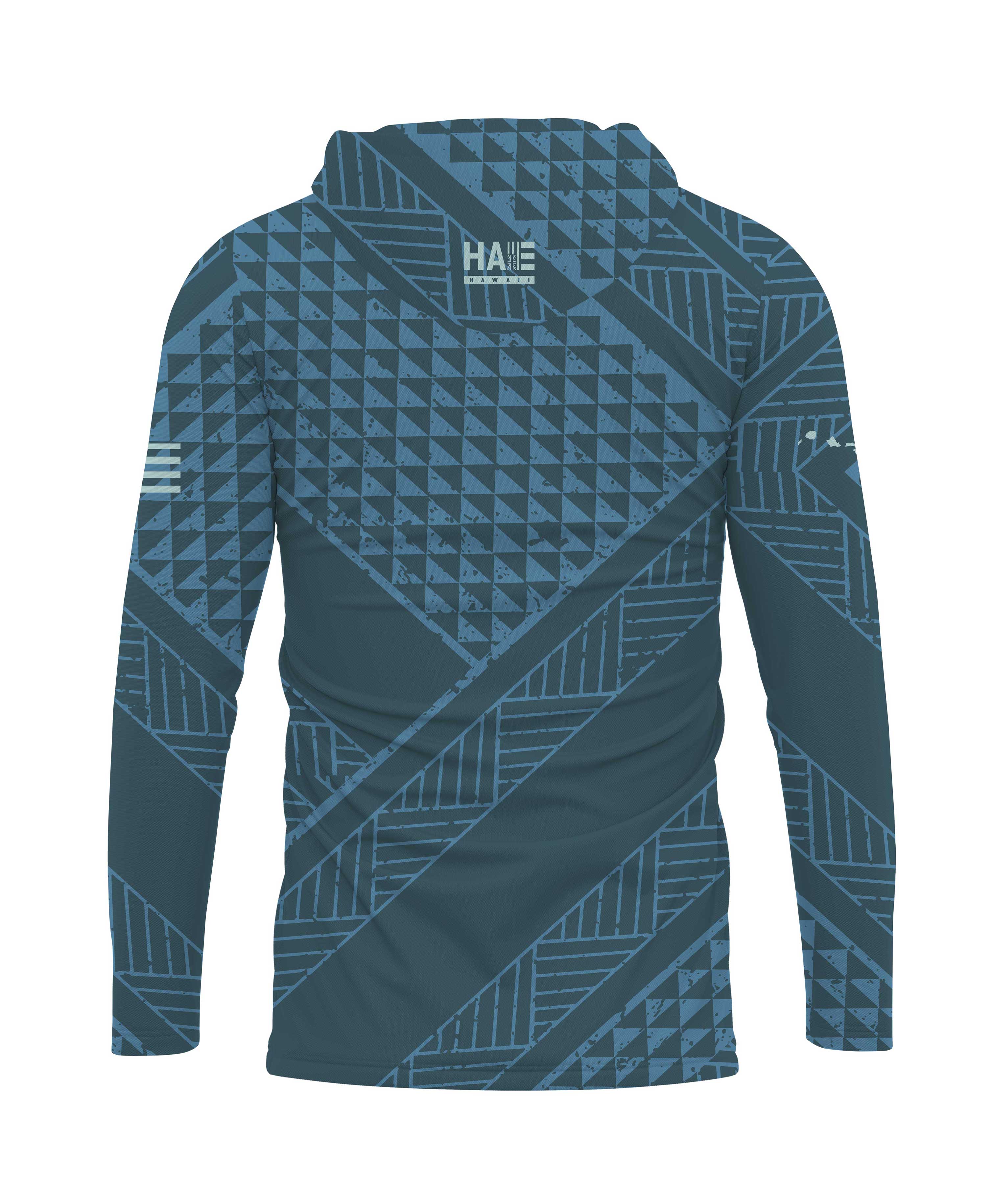 Ulana Hooded Long Sleeve Drifit Pacific Blue - Image 4