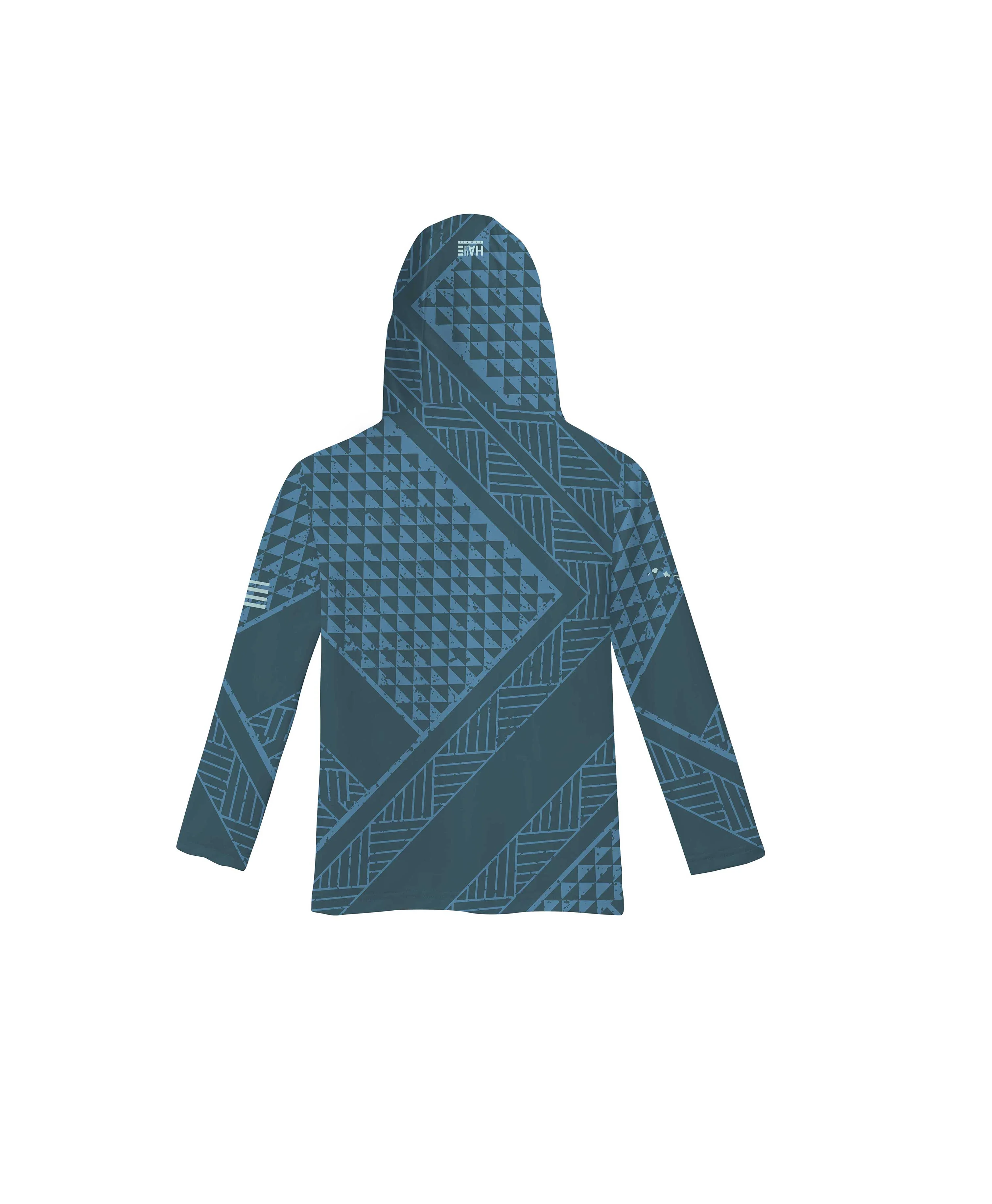 Ulana Toddler Hooded Long Sleeve Drifit Pacific Blue - Image 2