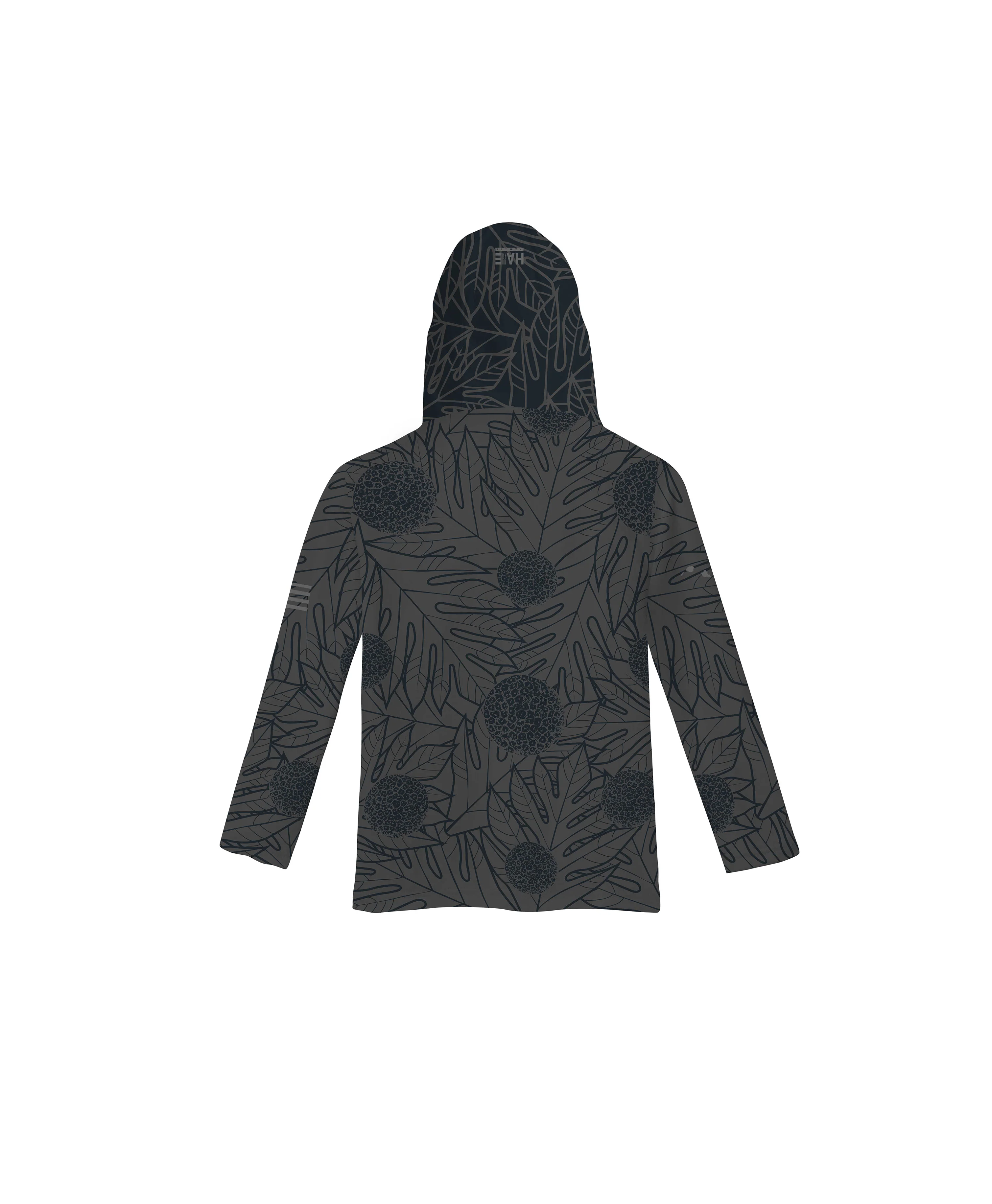 Ulu Toddler Hooded Longsleeve Drifit Gray - Image 2