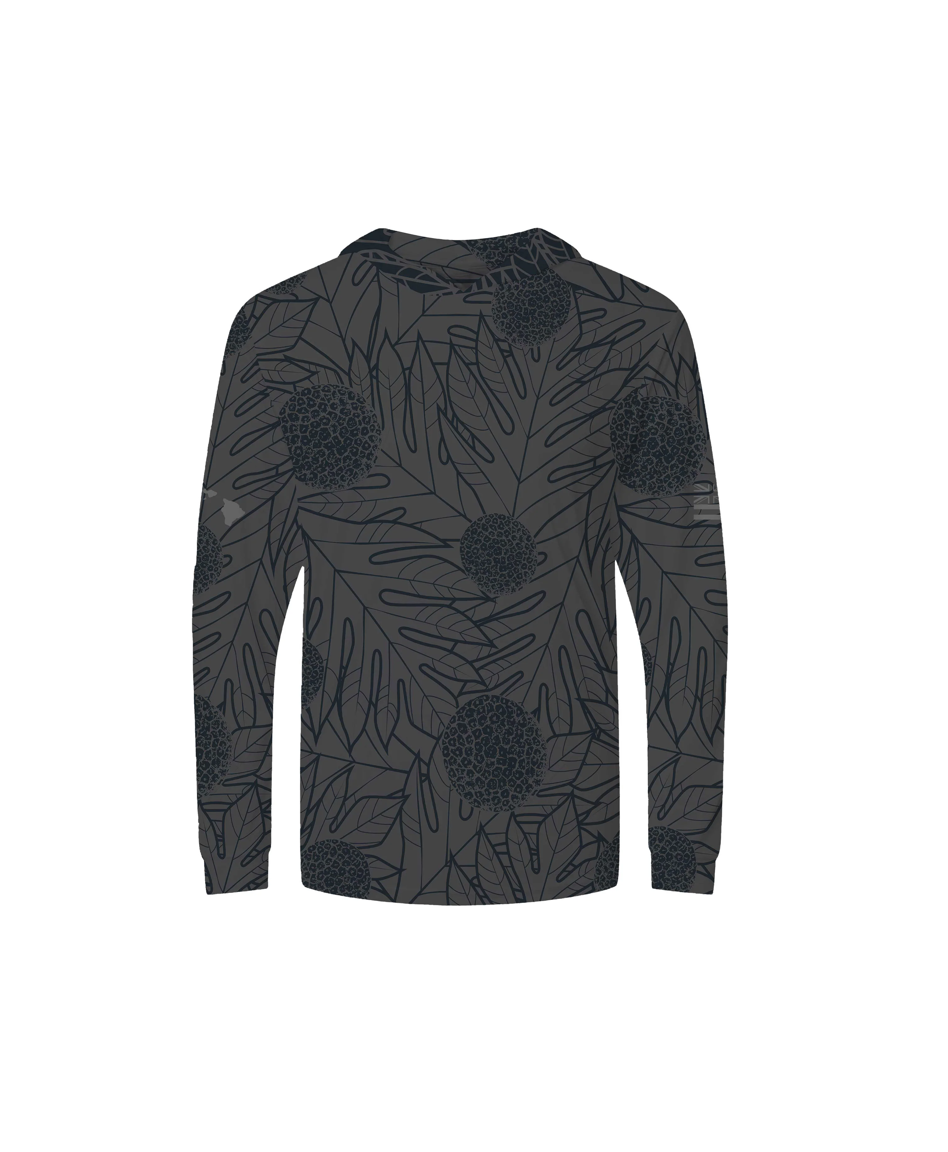 Ulu Youth Hooded Longsleeve Drifit Gray